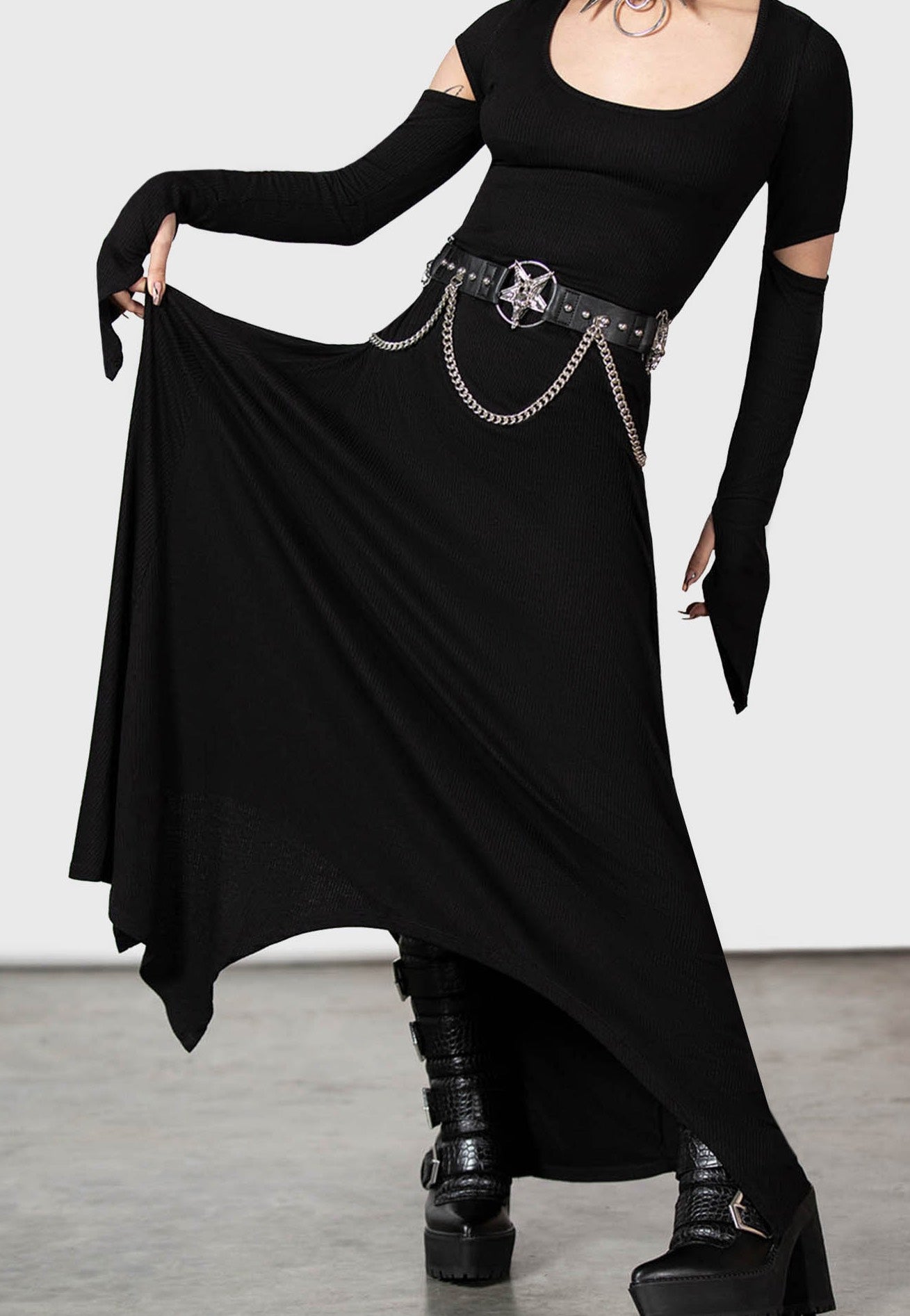 Killstar - Morgan Le Fey Black - Dress | Women-Image