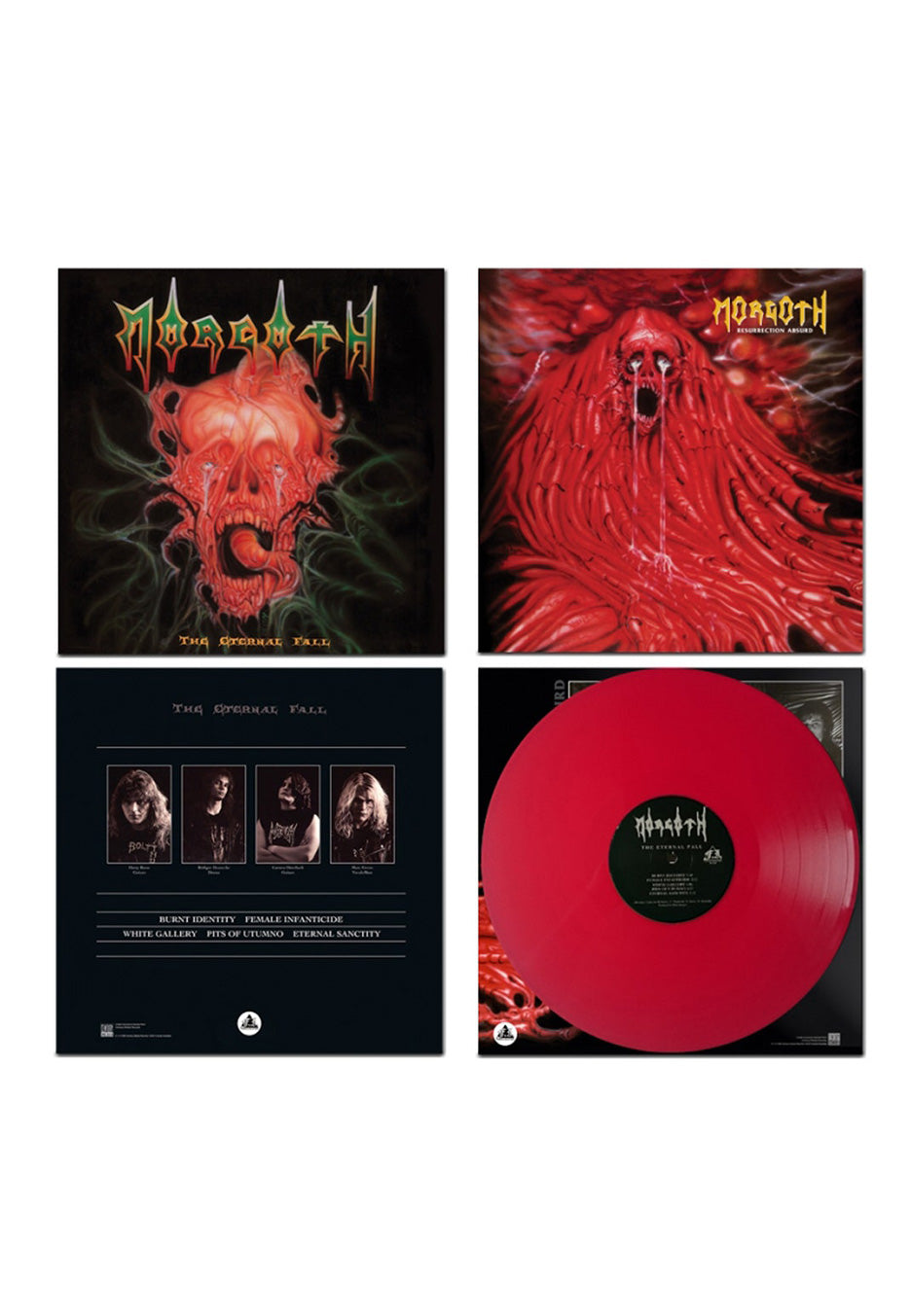 Morgoth - Eternal Fall / Resurrection Absurd Red - Colored Vinyl | Neutral-Image