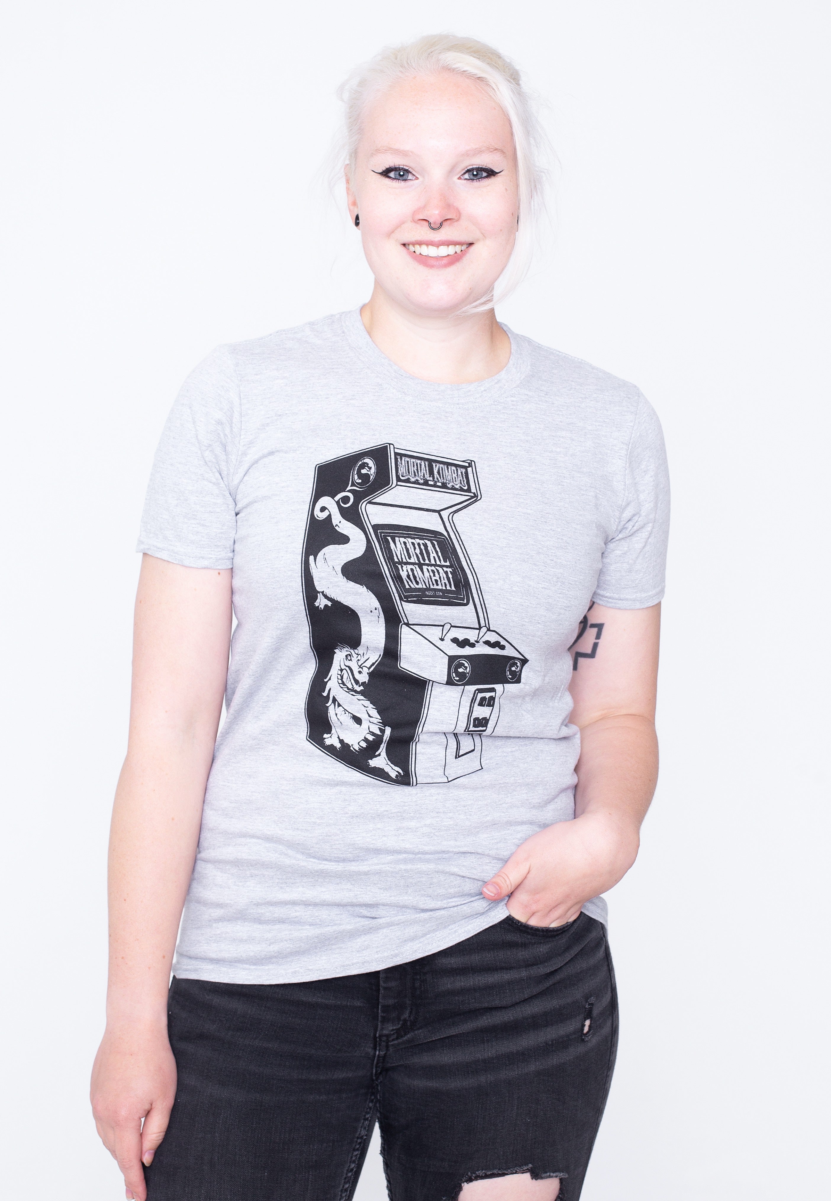 Mortal Kombat - Arcade Grey - T-Shirt | Women-Image