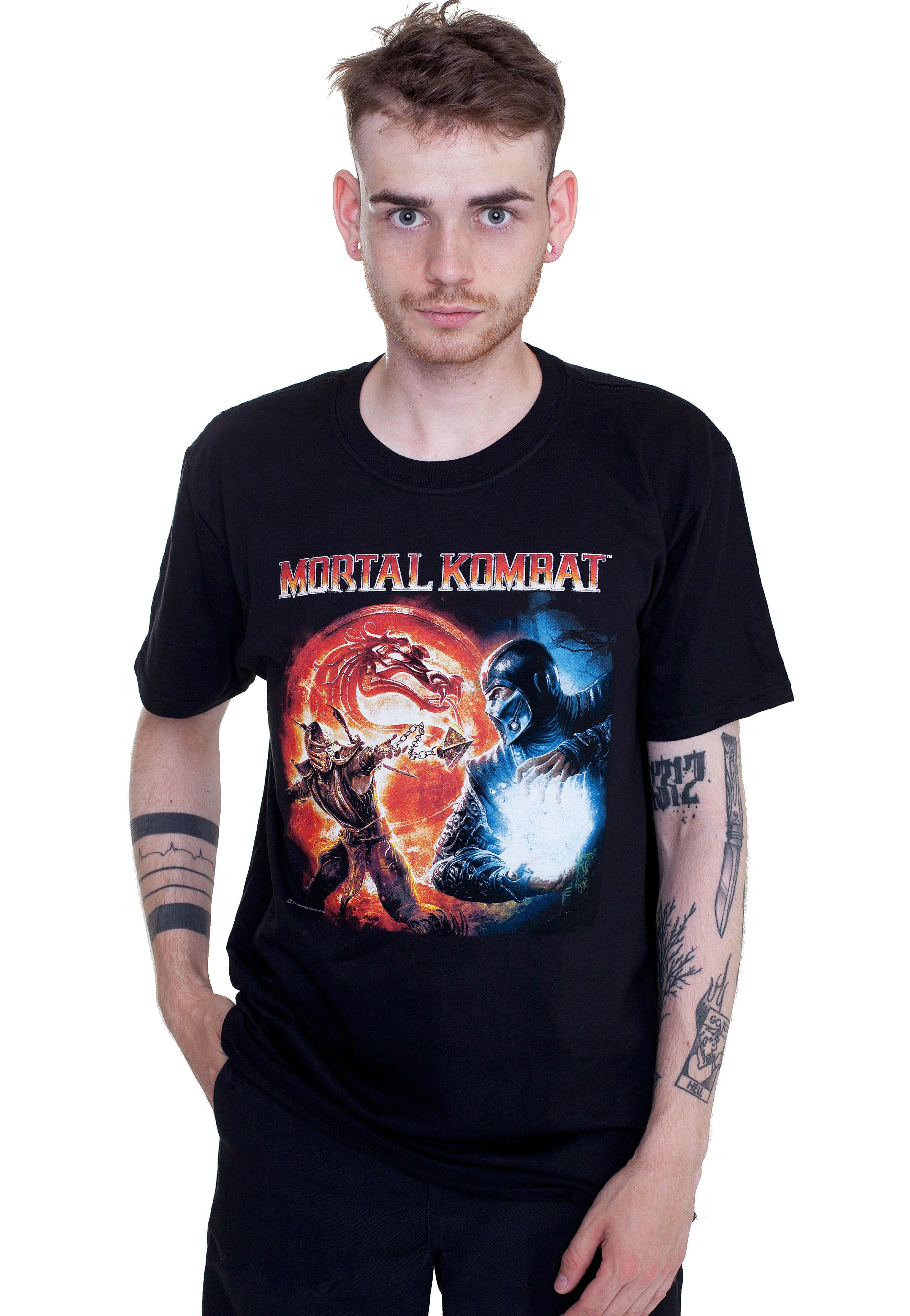 Mortal Kombat - Mortal Kombat Fire And Ice - T-Shirt | Men-Image