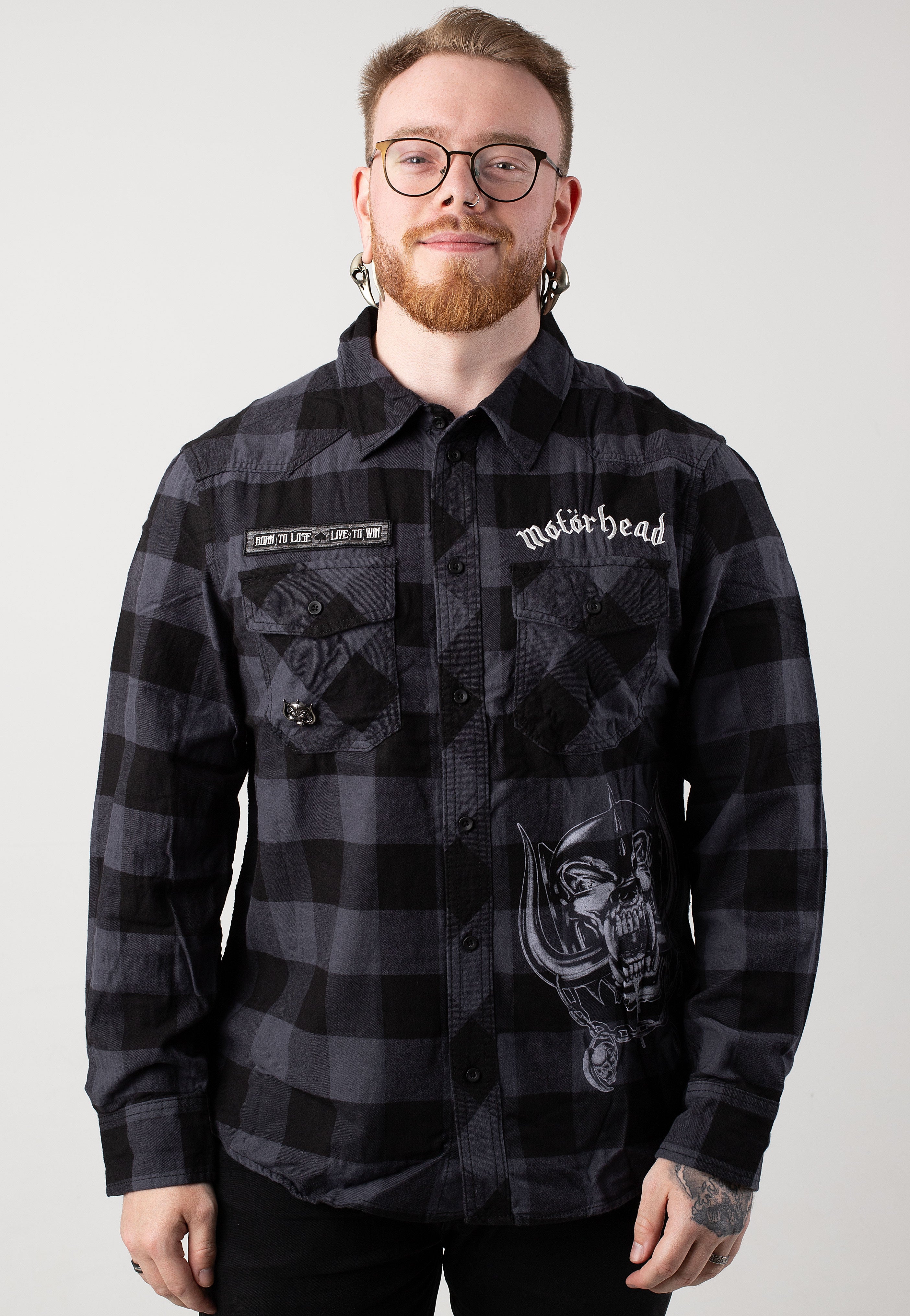 Brandit x Motörhead - Check - Shirt | Men-Image