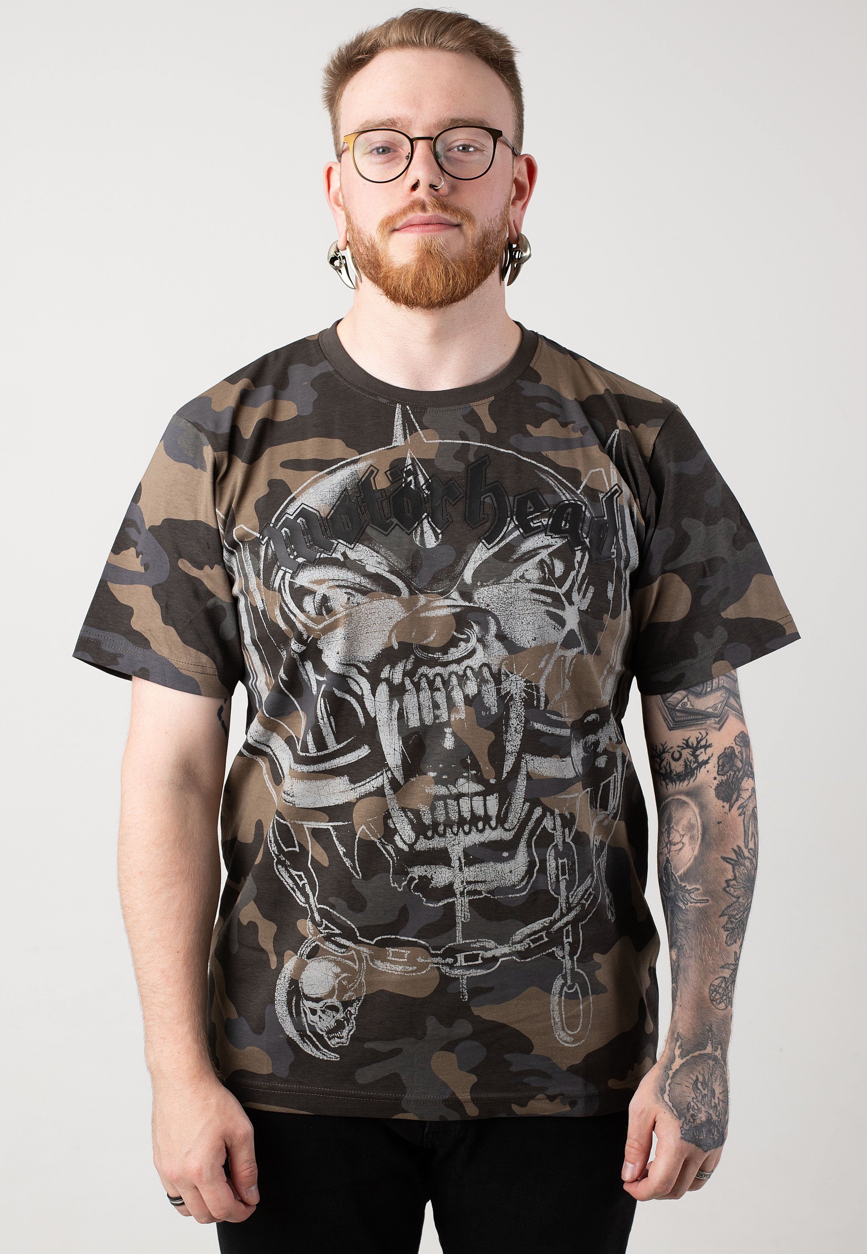 Brandit x Motörhead - Warpig Print Camo - T-Shirt | Men-Image