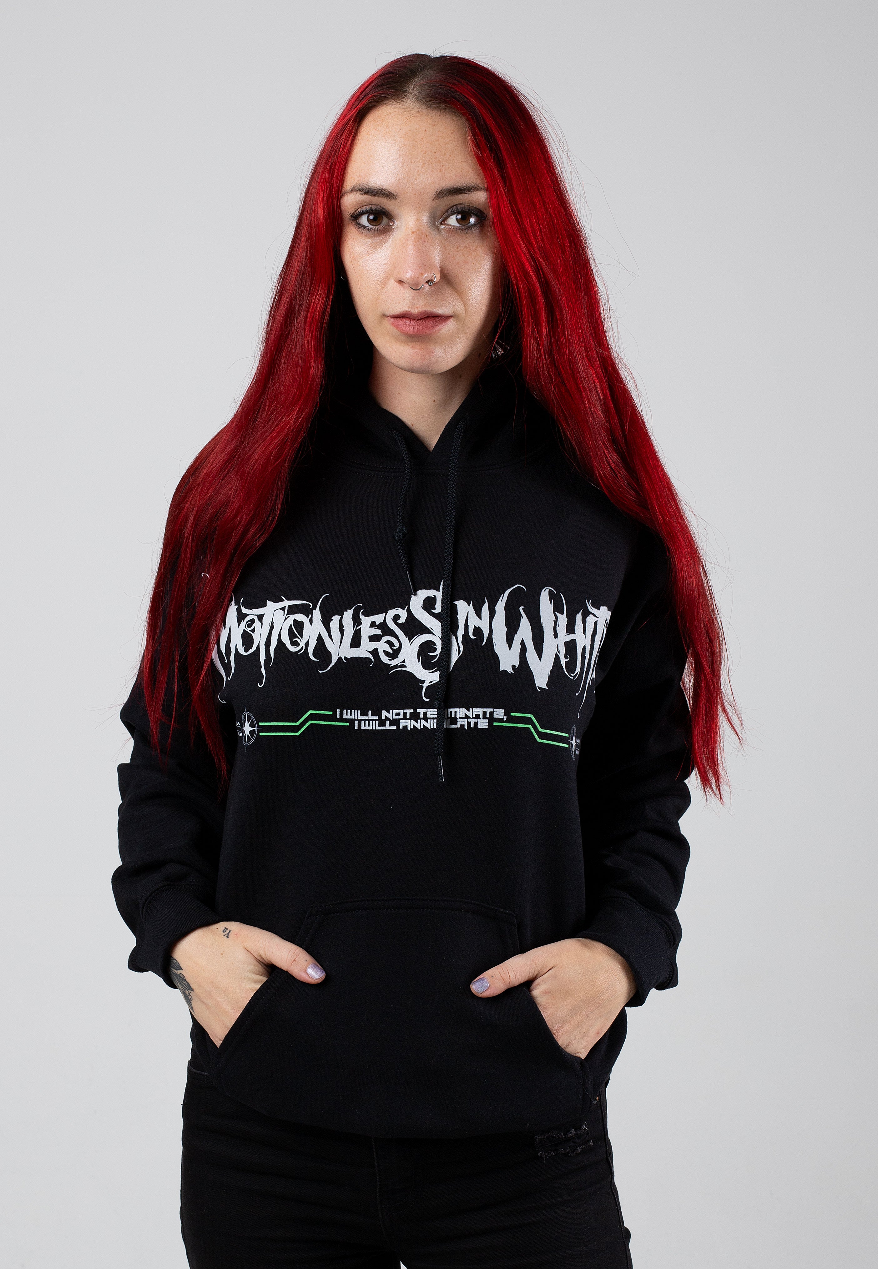 Motionless In White - Annihilate - Hoodie | Women-Image