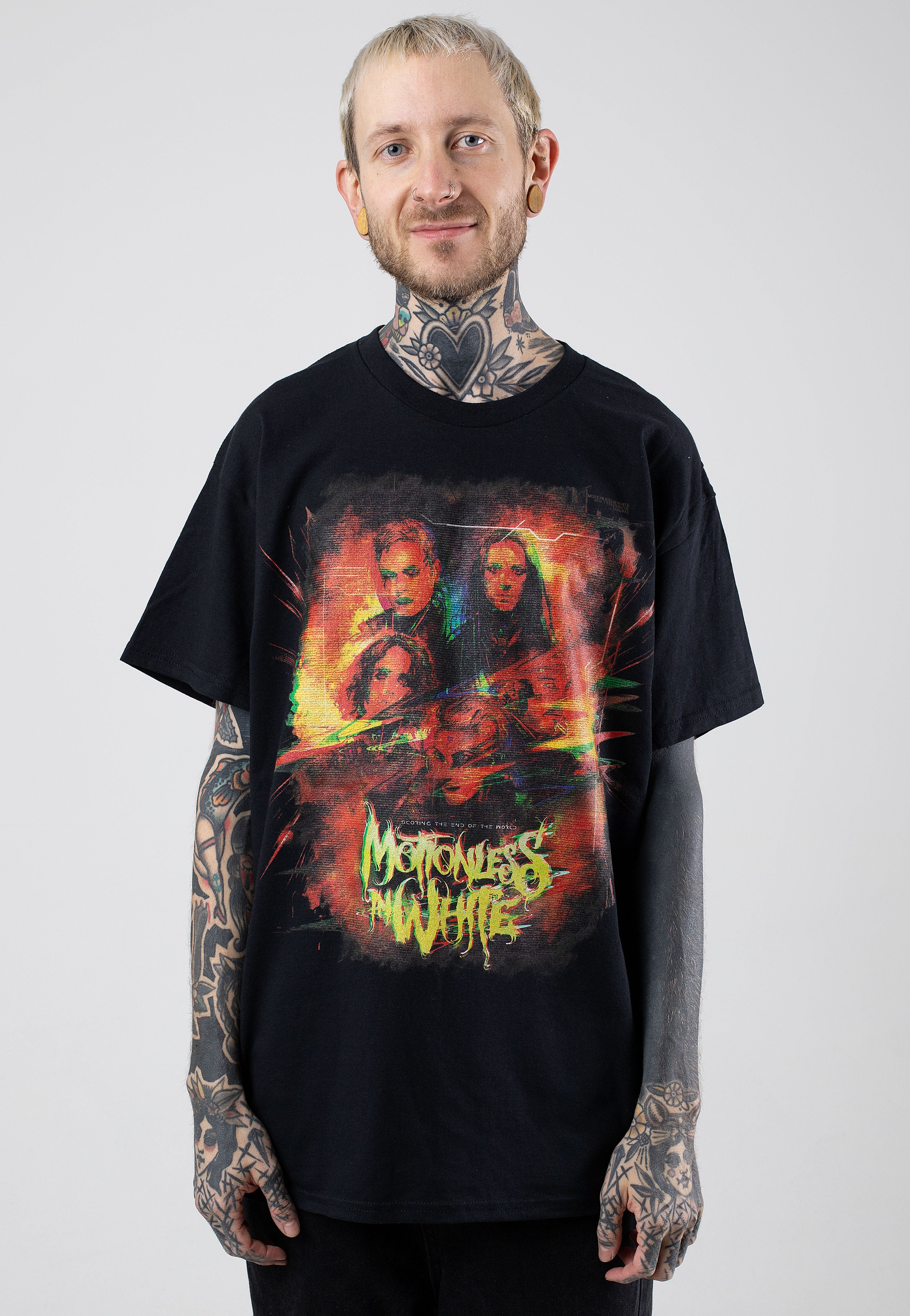 Motionless In White - Bandmembers Filtered - T-Shirt | Men-Image