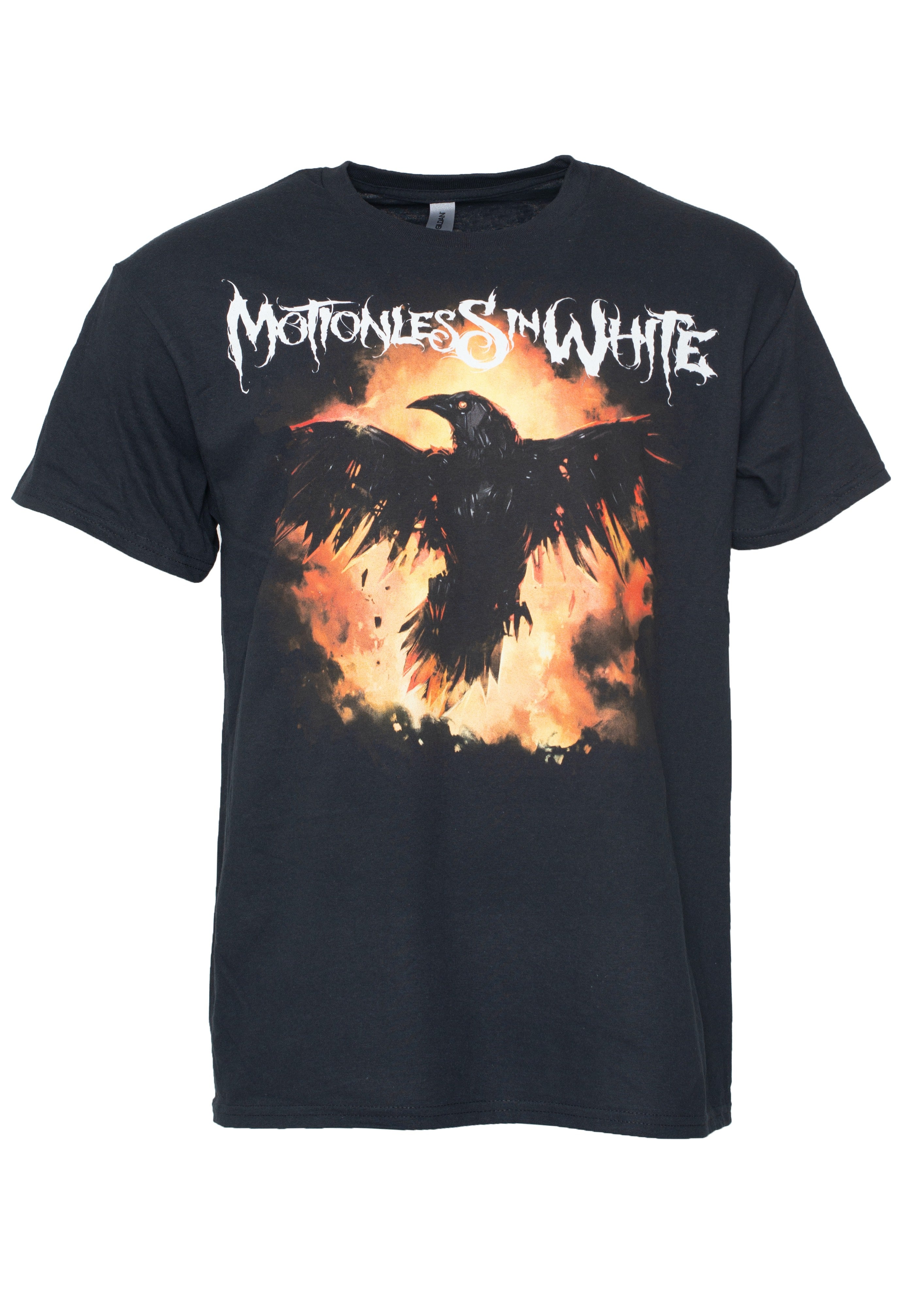 Motionless In White - Burning Crow - T-Shirt | Men-Image