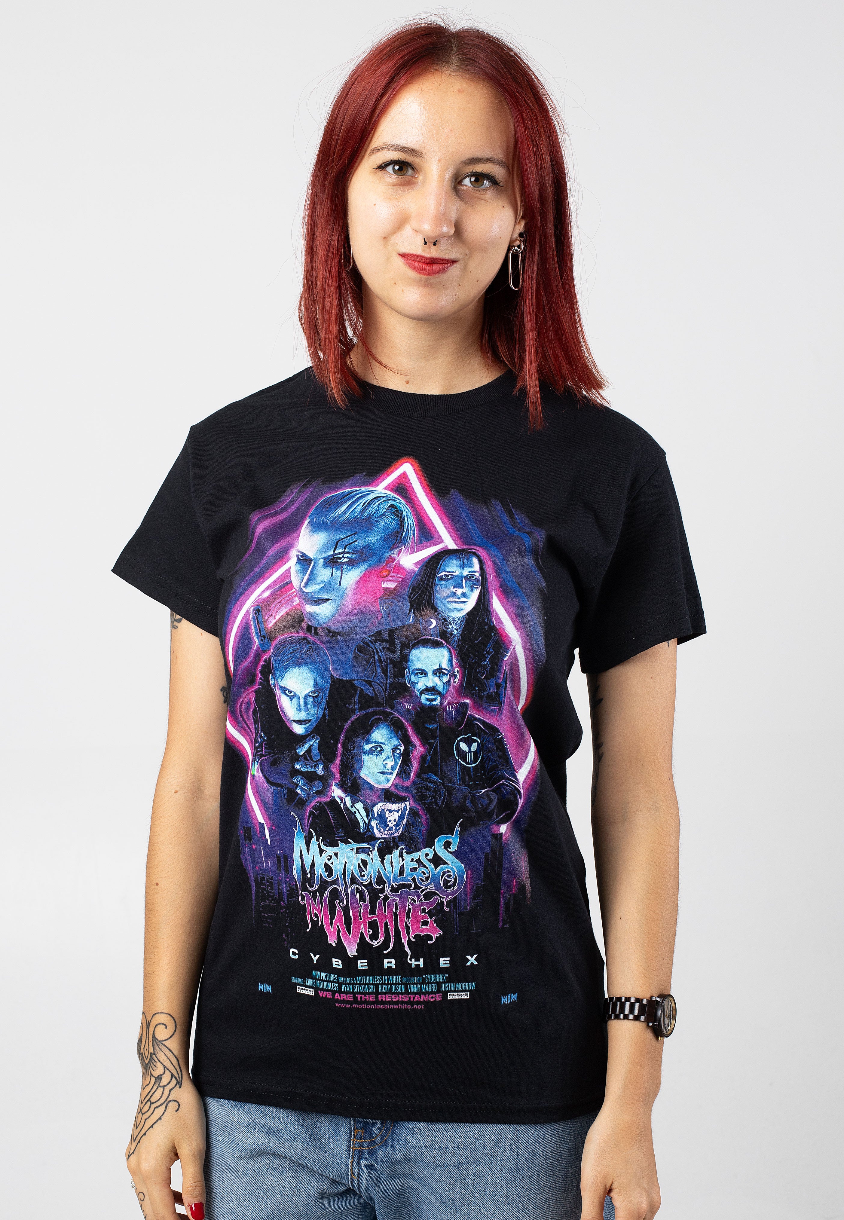 Motionless In White - Cyberhex Movie - T-Shirt | Women-Image