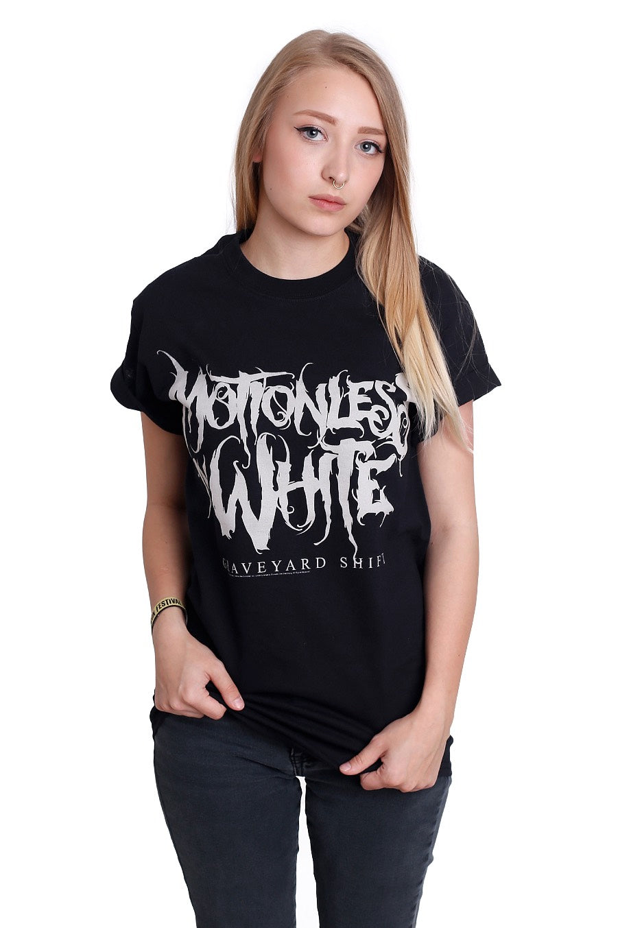 Motionless In White - Graveyard Shift Logo - T-Shirt | Women-Image