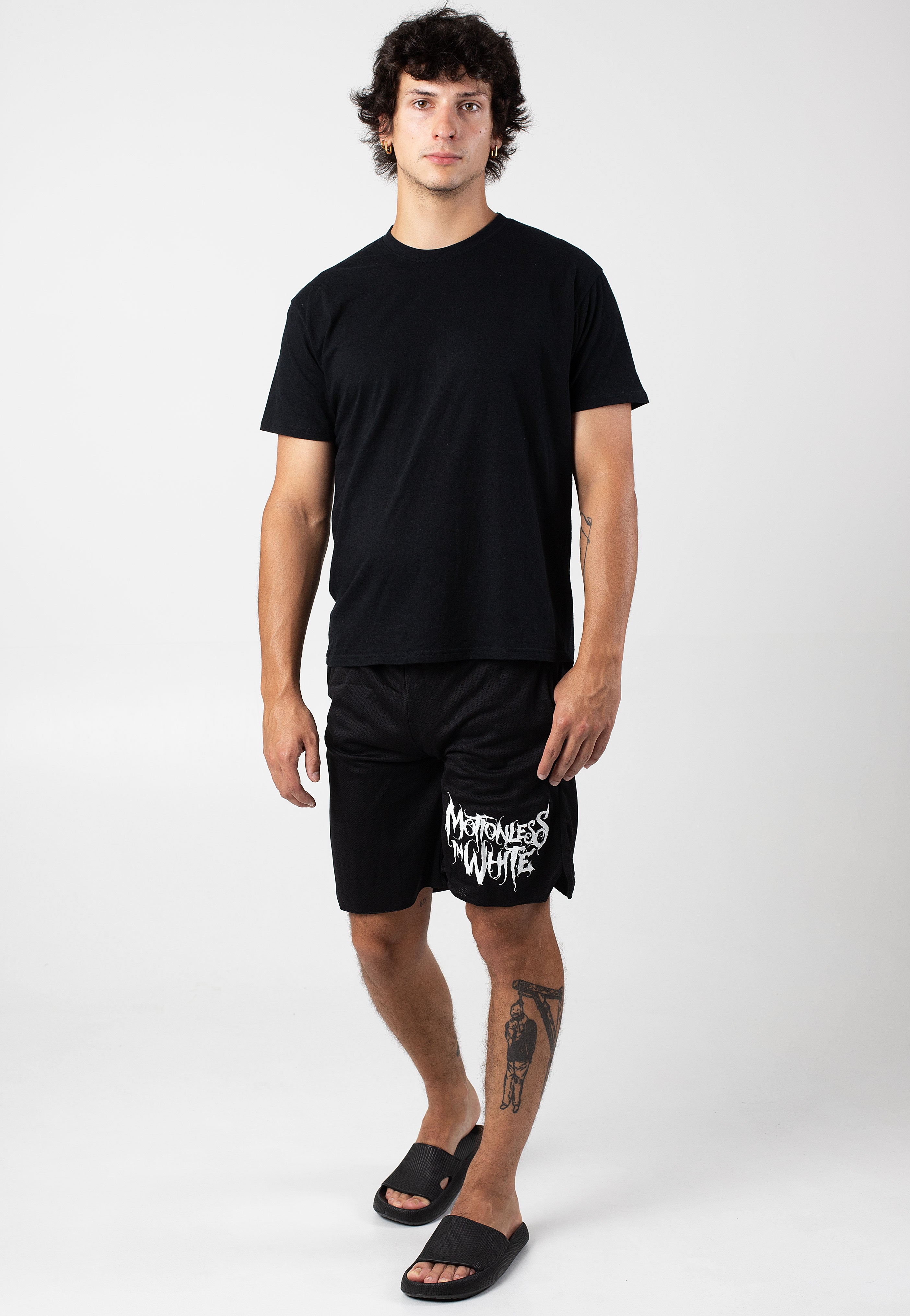 Motionless In White - MIW Logo - Shorts | Men-Image