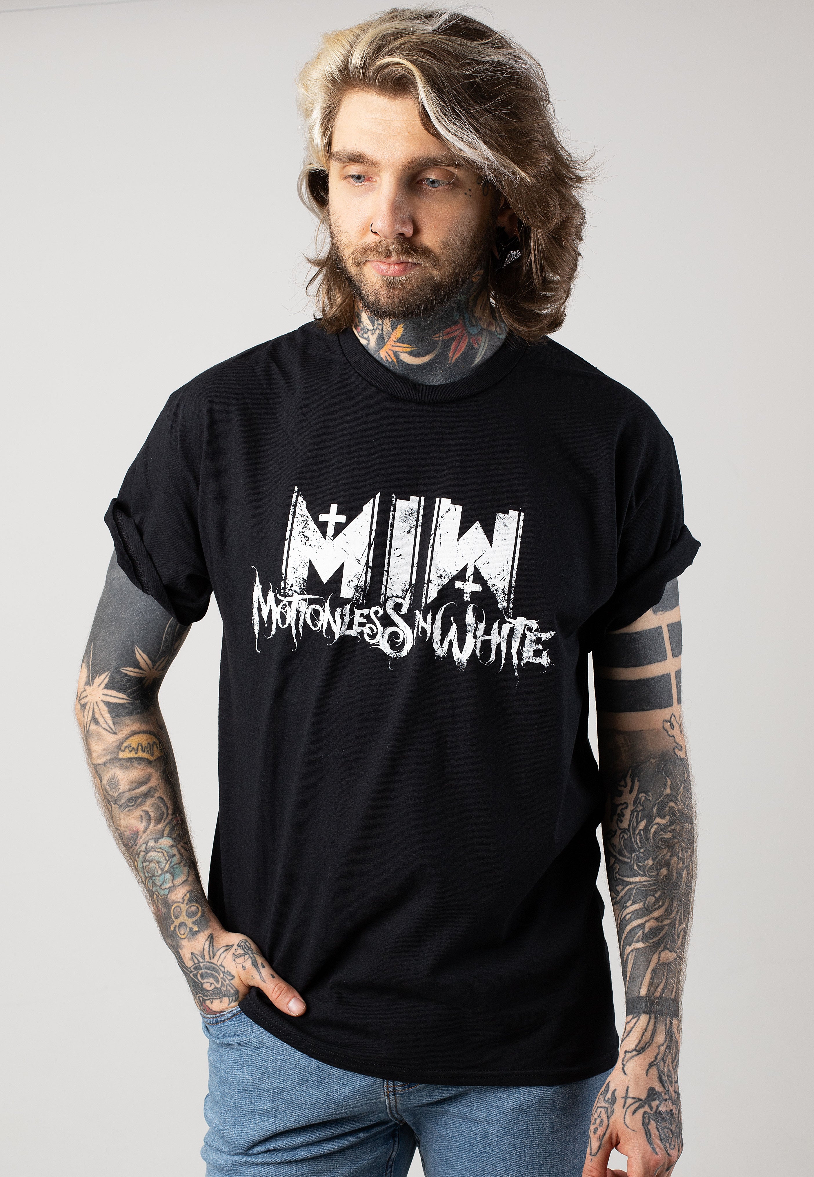 Motionless In White - MIW Logo - T-Shirt | Men-Image