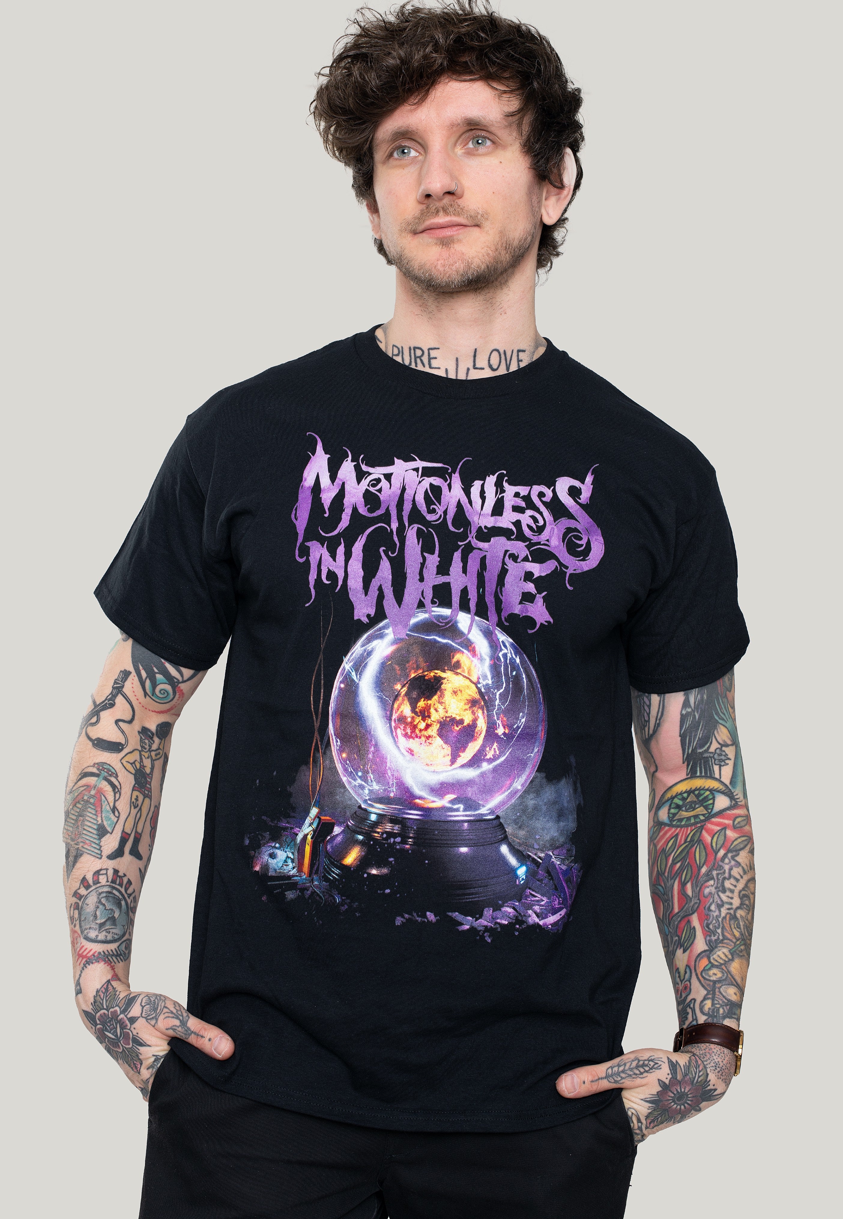 Motionless In White - Purple Glass - T-Shirt | Men-Image