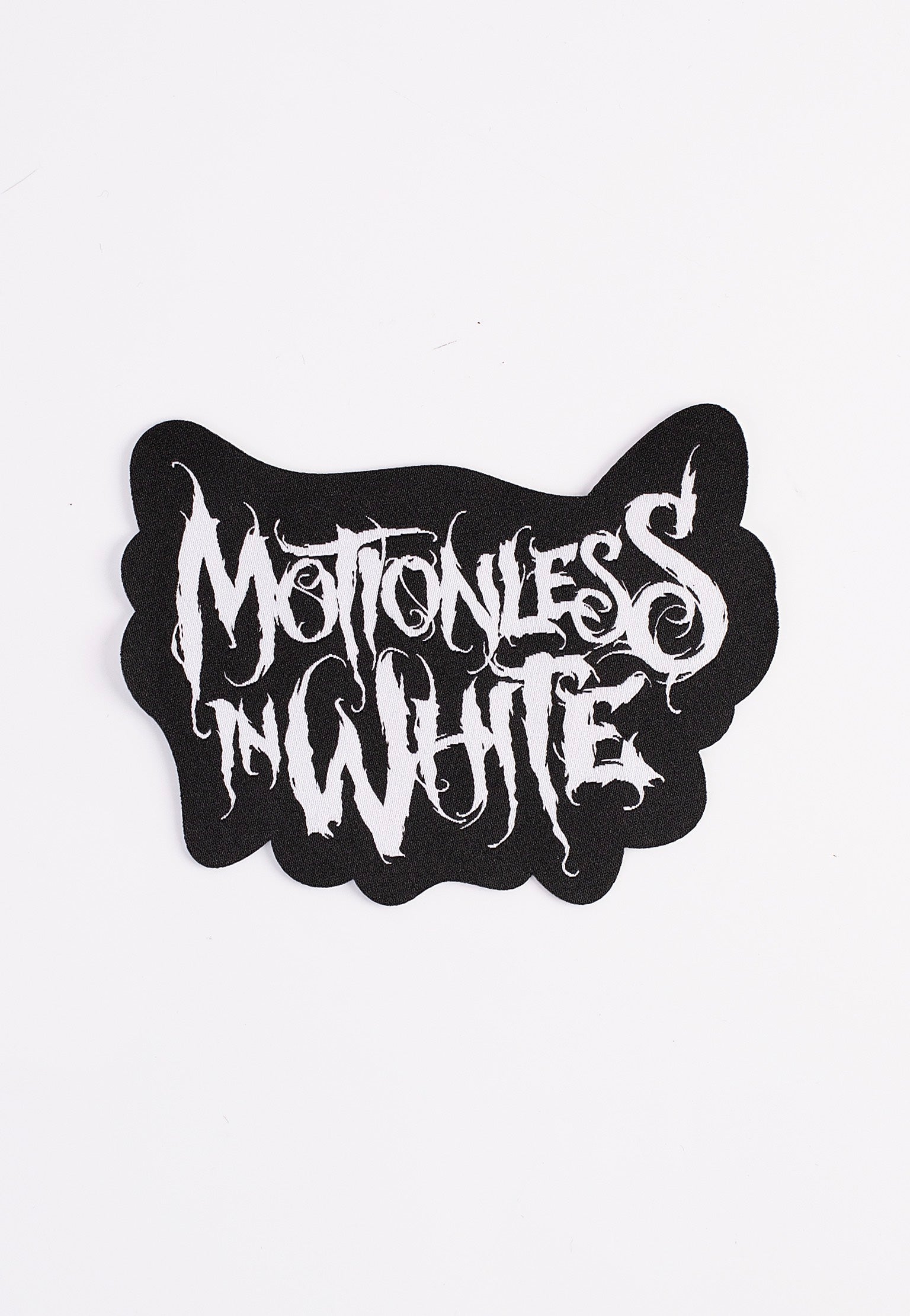 Motionless In White - Shaped MIW Logo - Patch | Neutral-Image