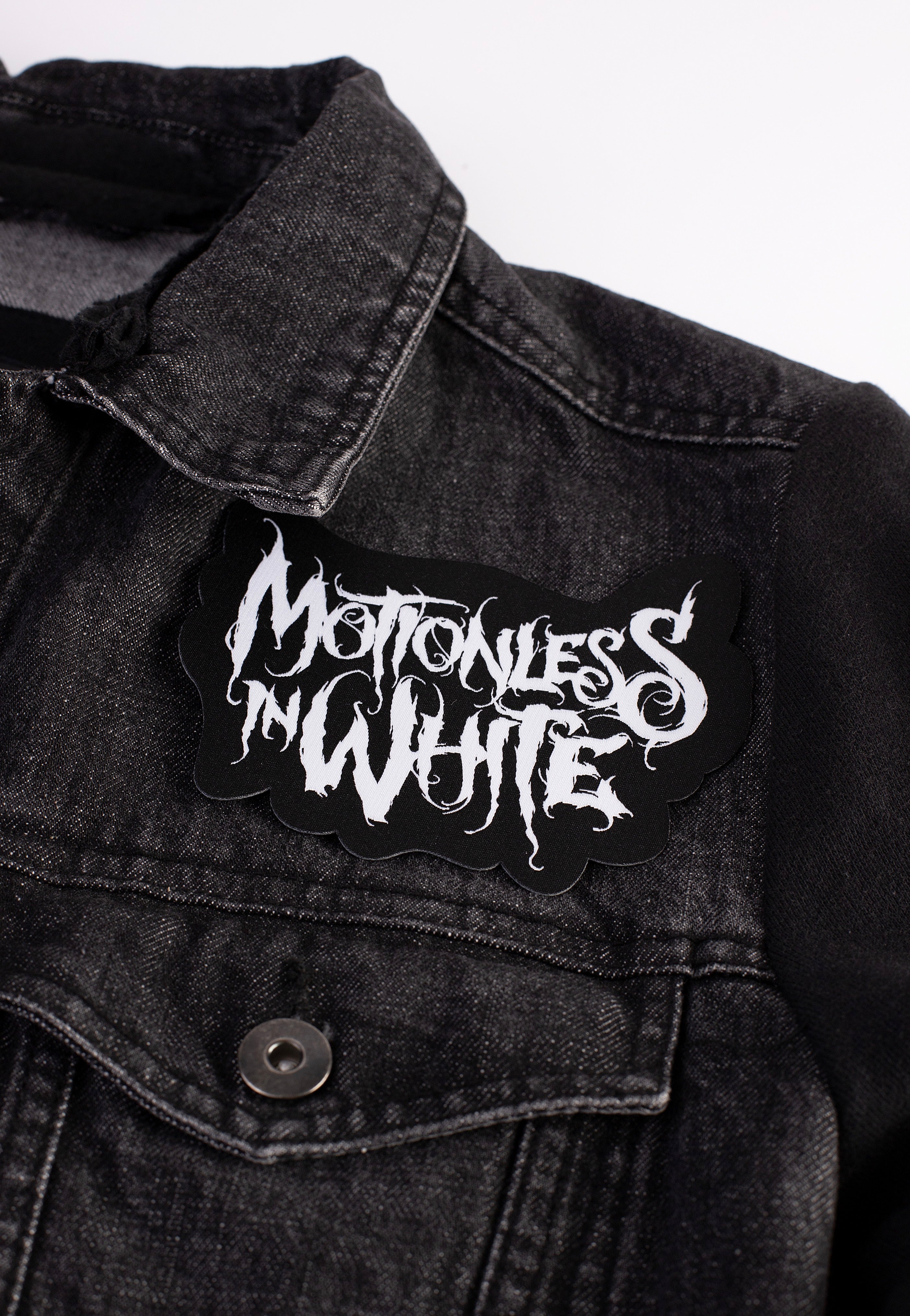 Motionless In White - Shaped MIW Logo - Patch | Neutral-Image