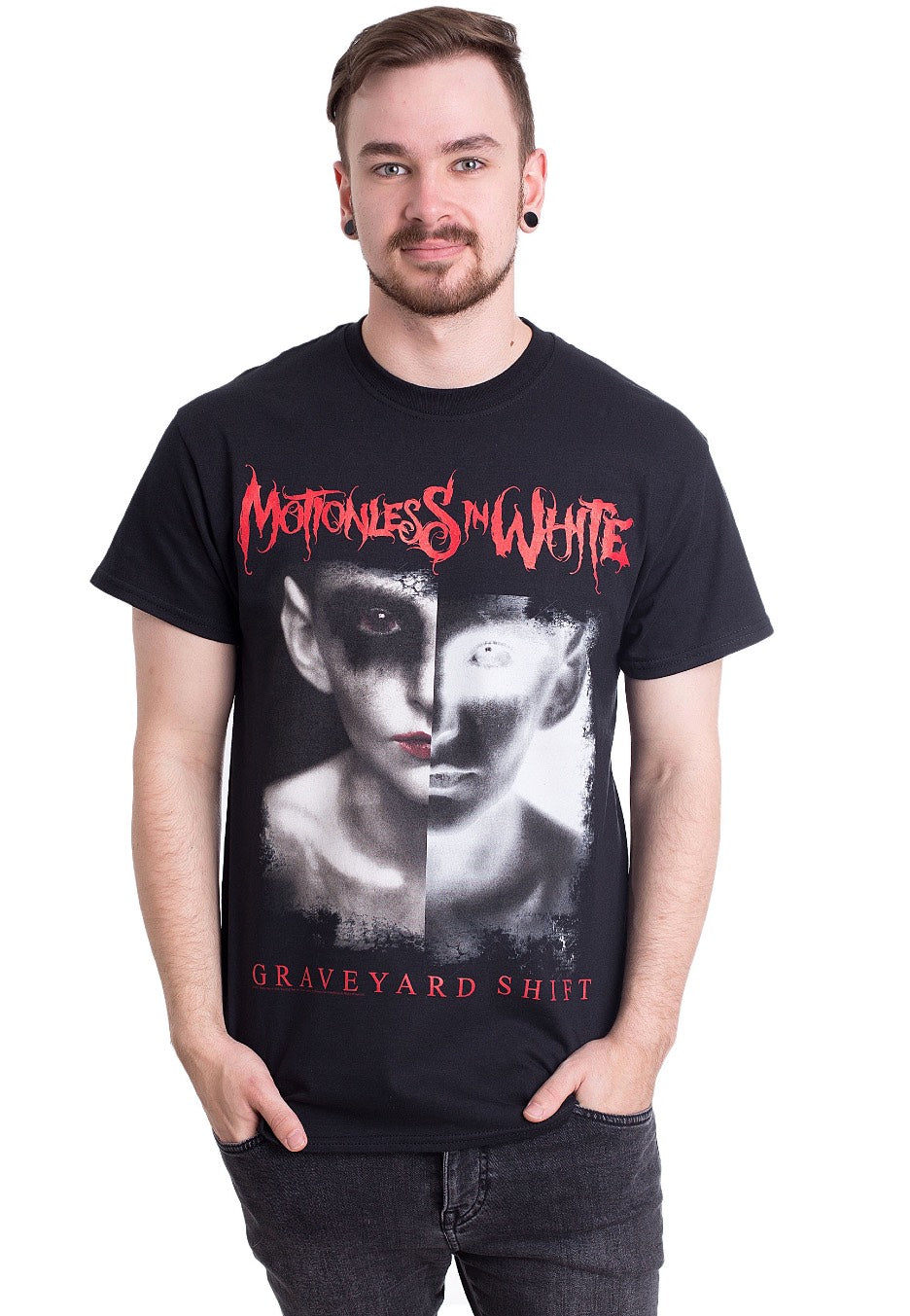 Motionless In White - Split Screen - T-Shirt | Men-Image