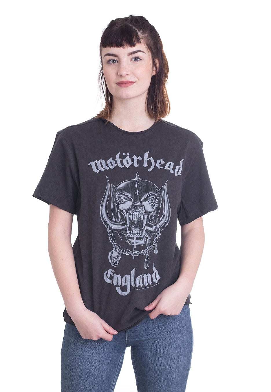 Motörhead - England Charcoal - T-Shirt | Women-Image