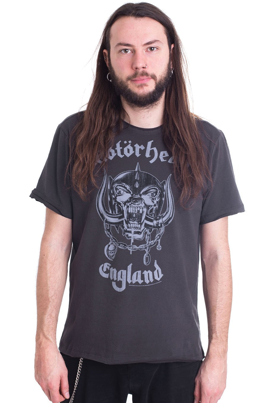 Motörhead - England Charcoal - T-Shirt | Men-Image