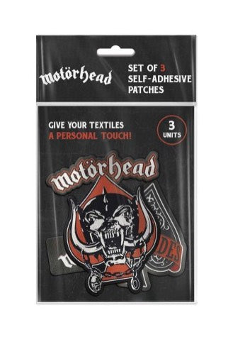 Motörhead - Set Of 3 - Patch | Neutral-Image