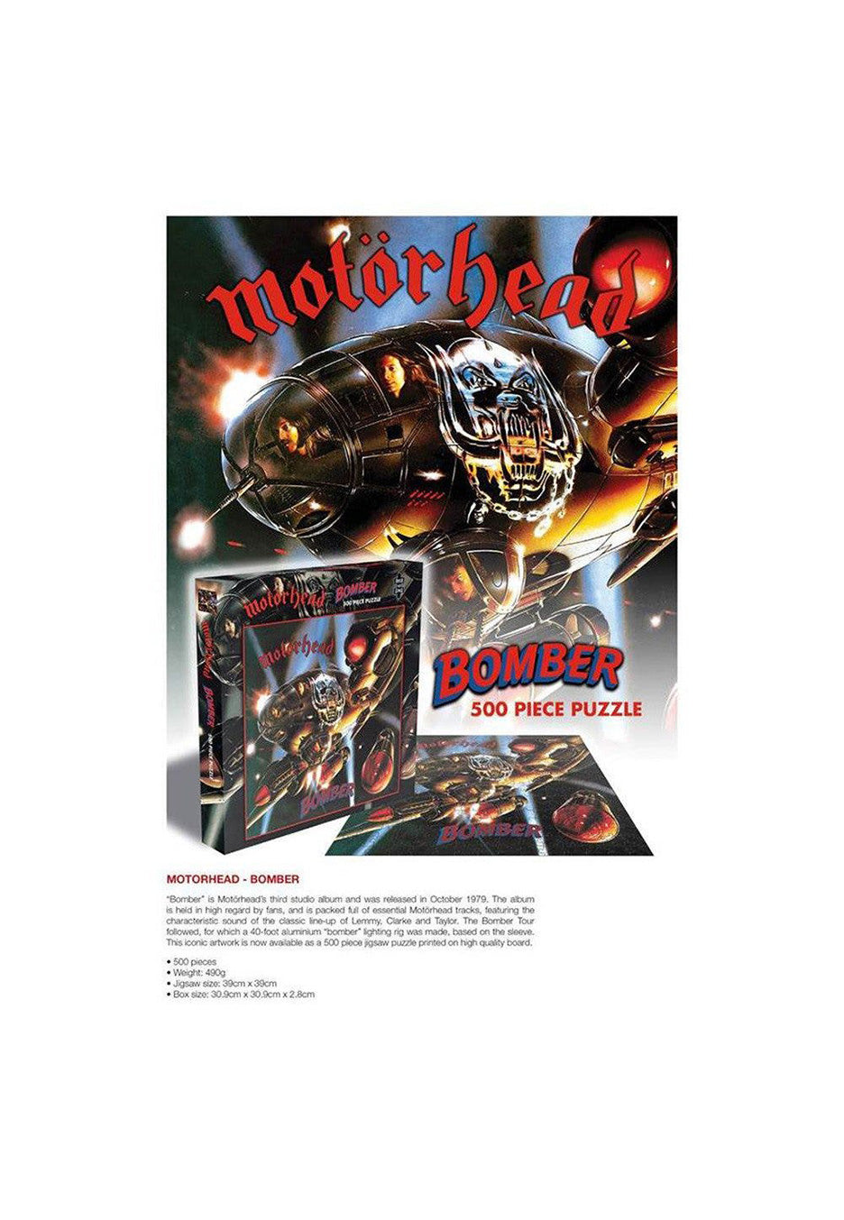 Motörhead - Bomber - Jigsaw Puzzle | Neutral-Image