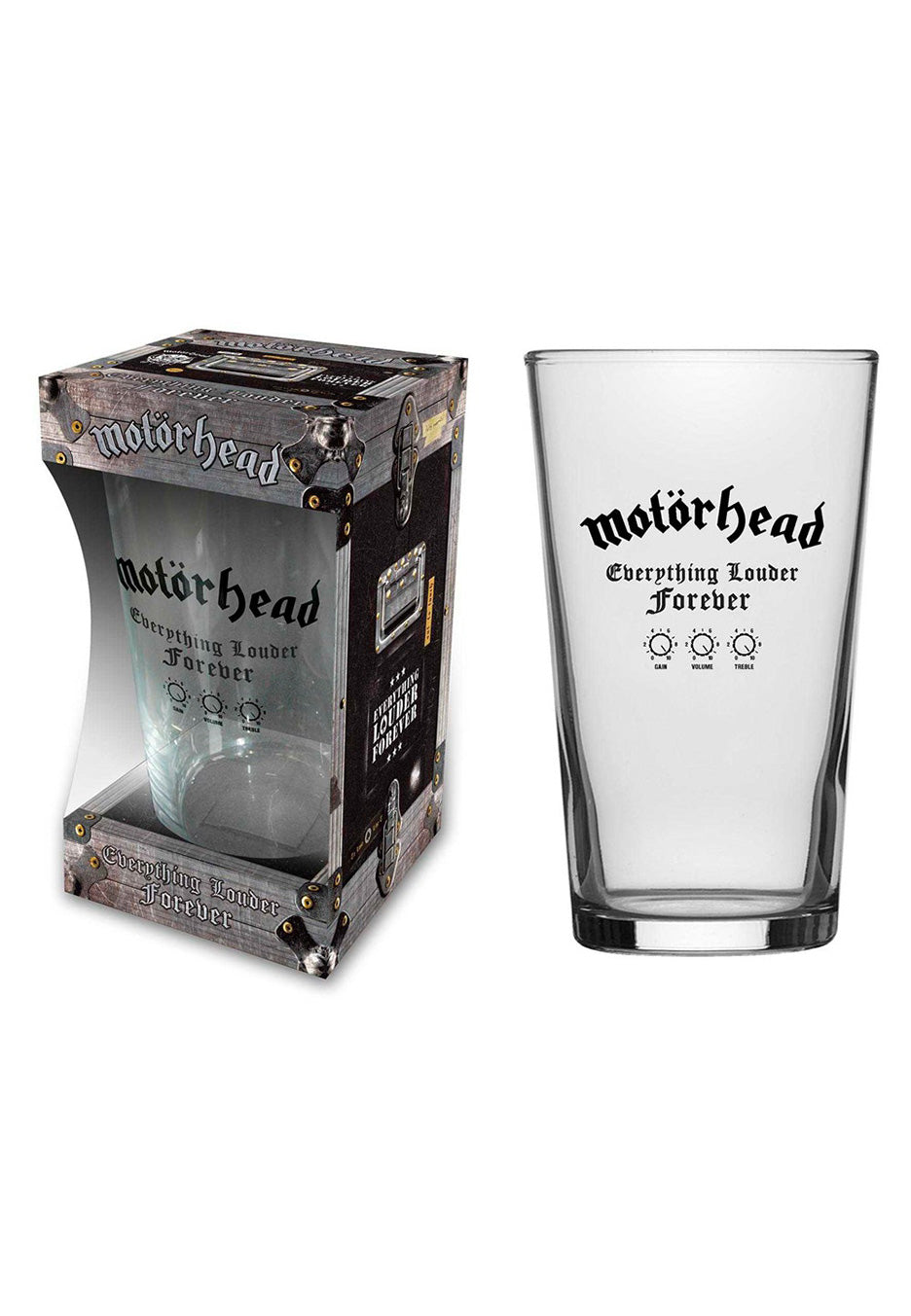 Motörhead - Everything Louder Forever Pint - Glass | Neutral-Image