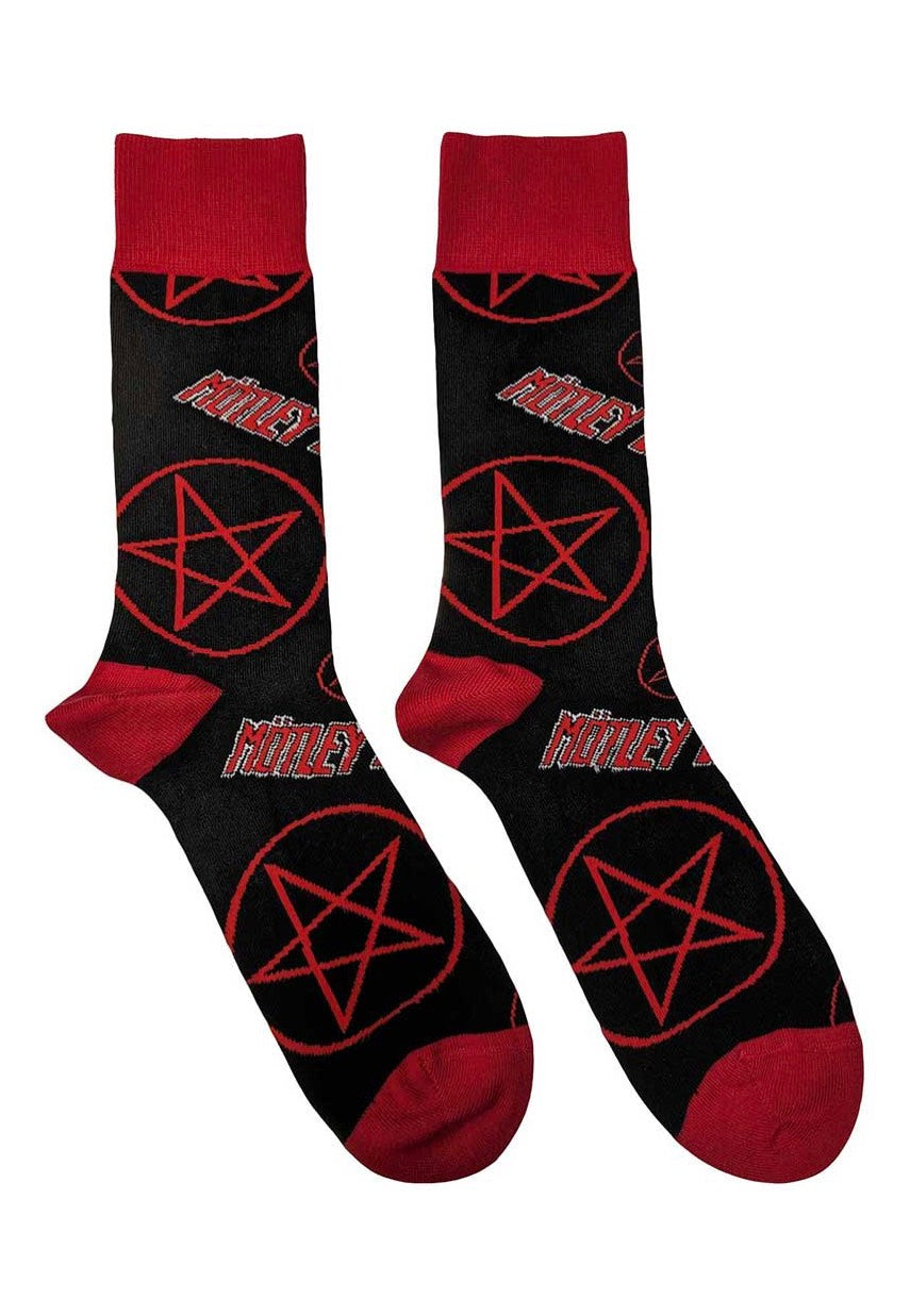 Mötley Crüe - Logos & Pentagrams - Socks | Neutral-Image