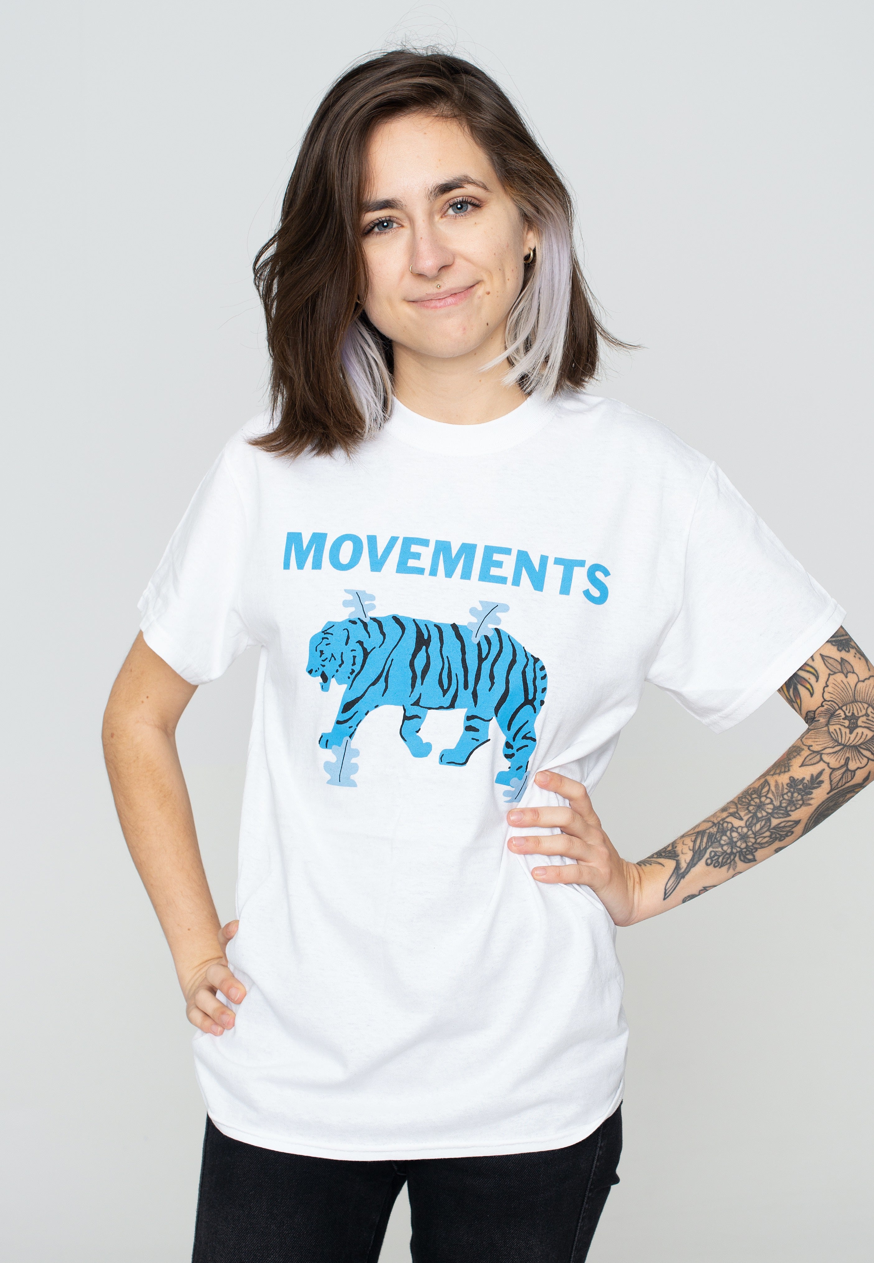 Movements - Tiger White - T-Shirt | Women-Image