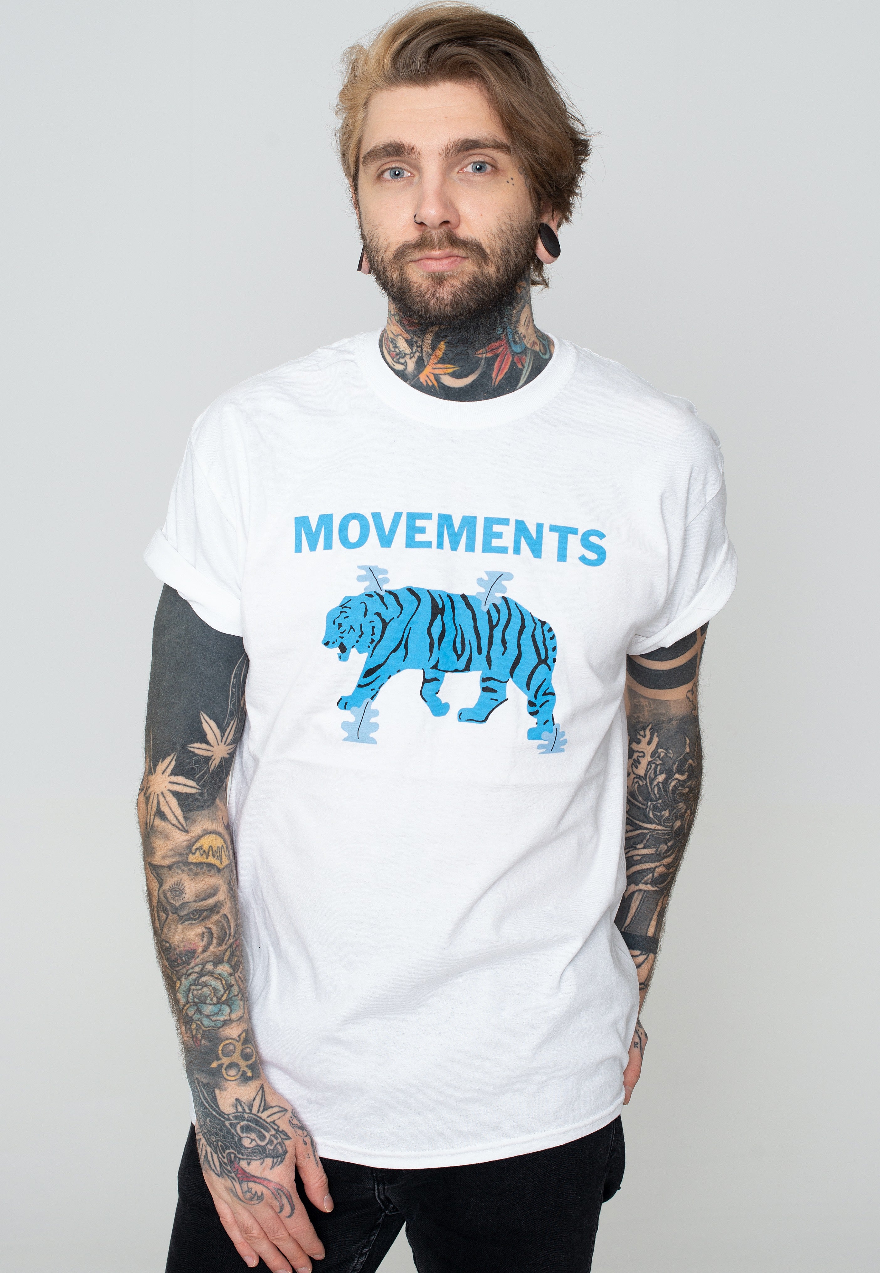 Movements - Tiger White - T-Shirt | Men-Image