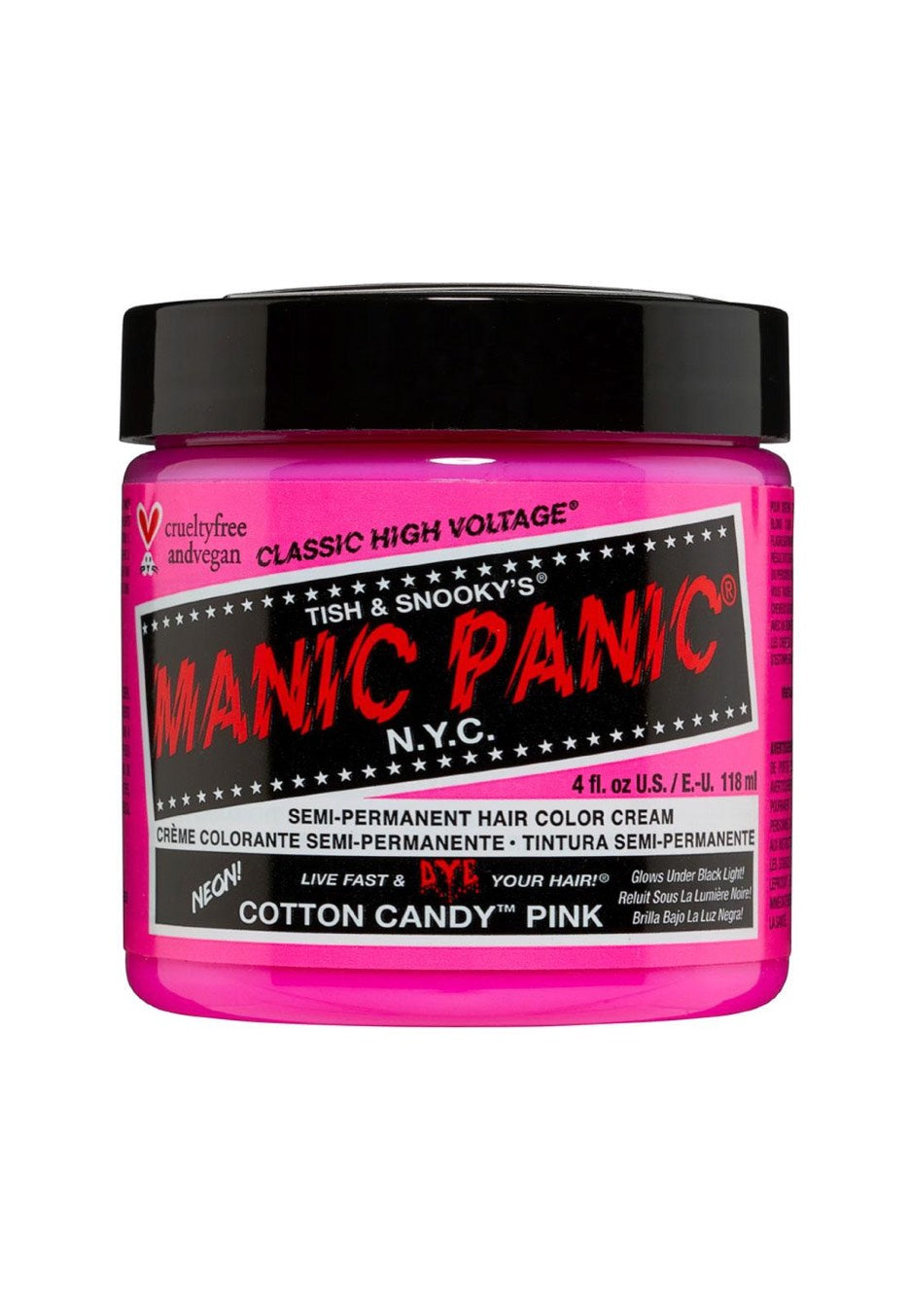 Manic Panic - High Voltage Cotton Candy Pink - Hair Dye | Neutral-Image