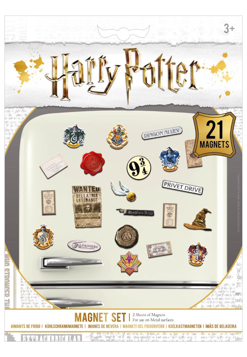 Harry Potter - Wizardry - Magnet Set | Neutral-Image