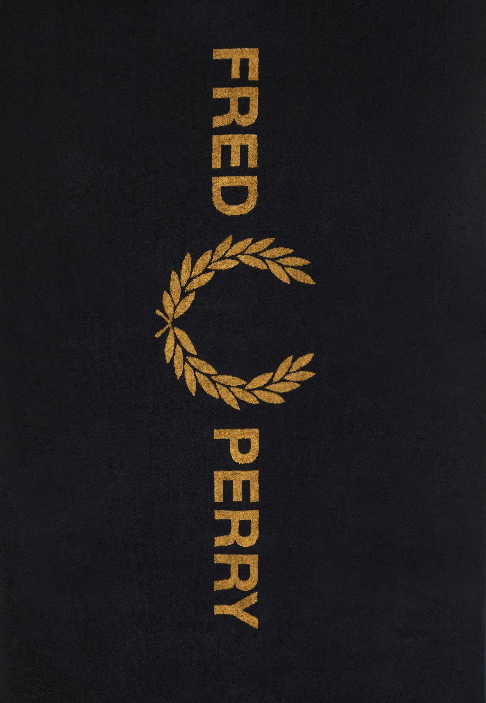 Fred Perry - Flp Black/Dark Caramel - Towel | Neutral-Image