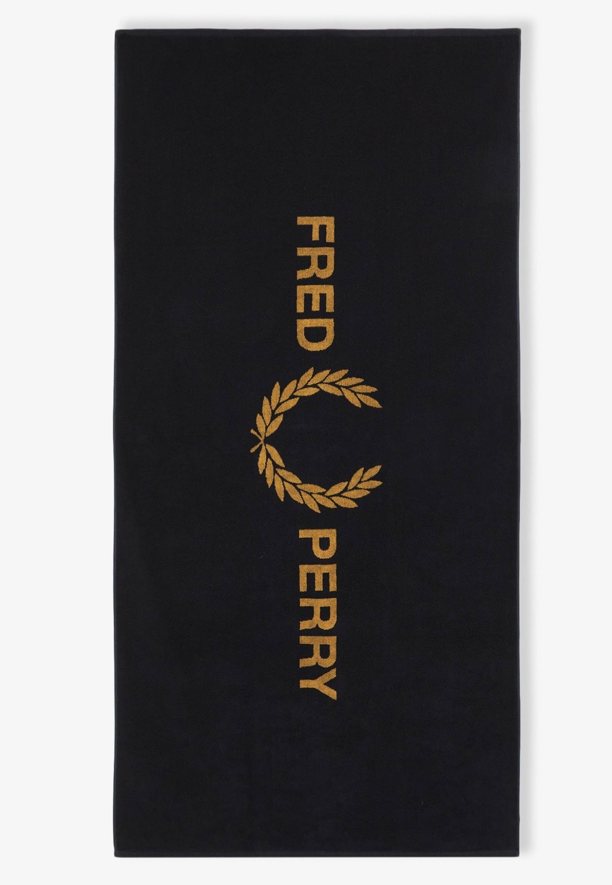 Fred Perry - Flp Black/Dark Caramel - Towel | Neutral-Image