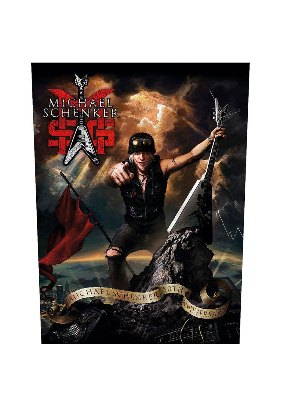 Msg (Michael Schenker Group) - Immortal Cover - Backpatch | Neutral-Image