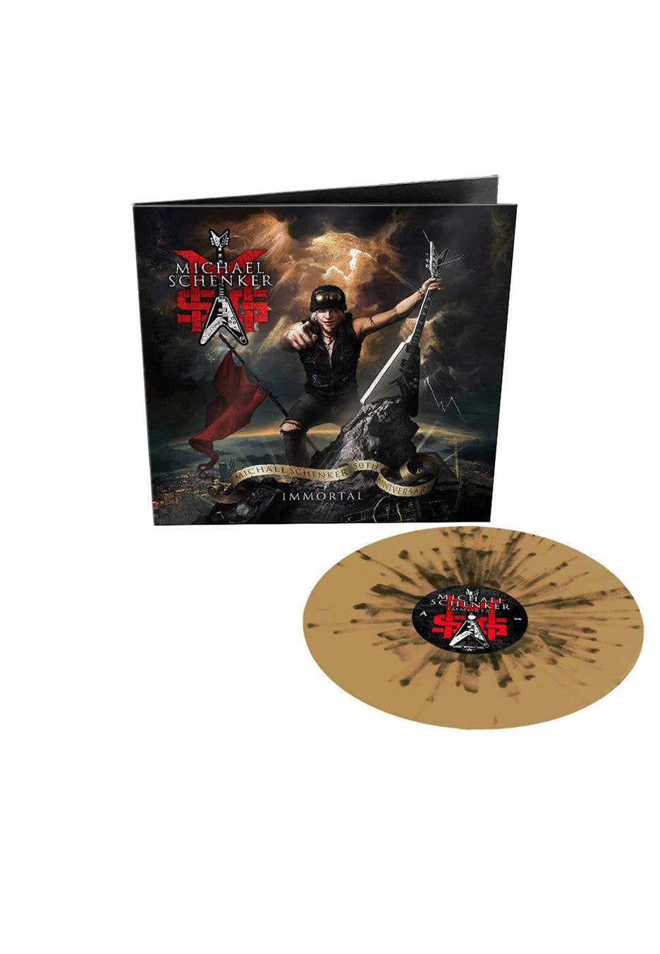 Msg (Michael Schenker Group) - Immortal Gold/Black - Splattered Vinyl | Neutral-Image