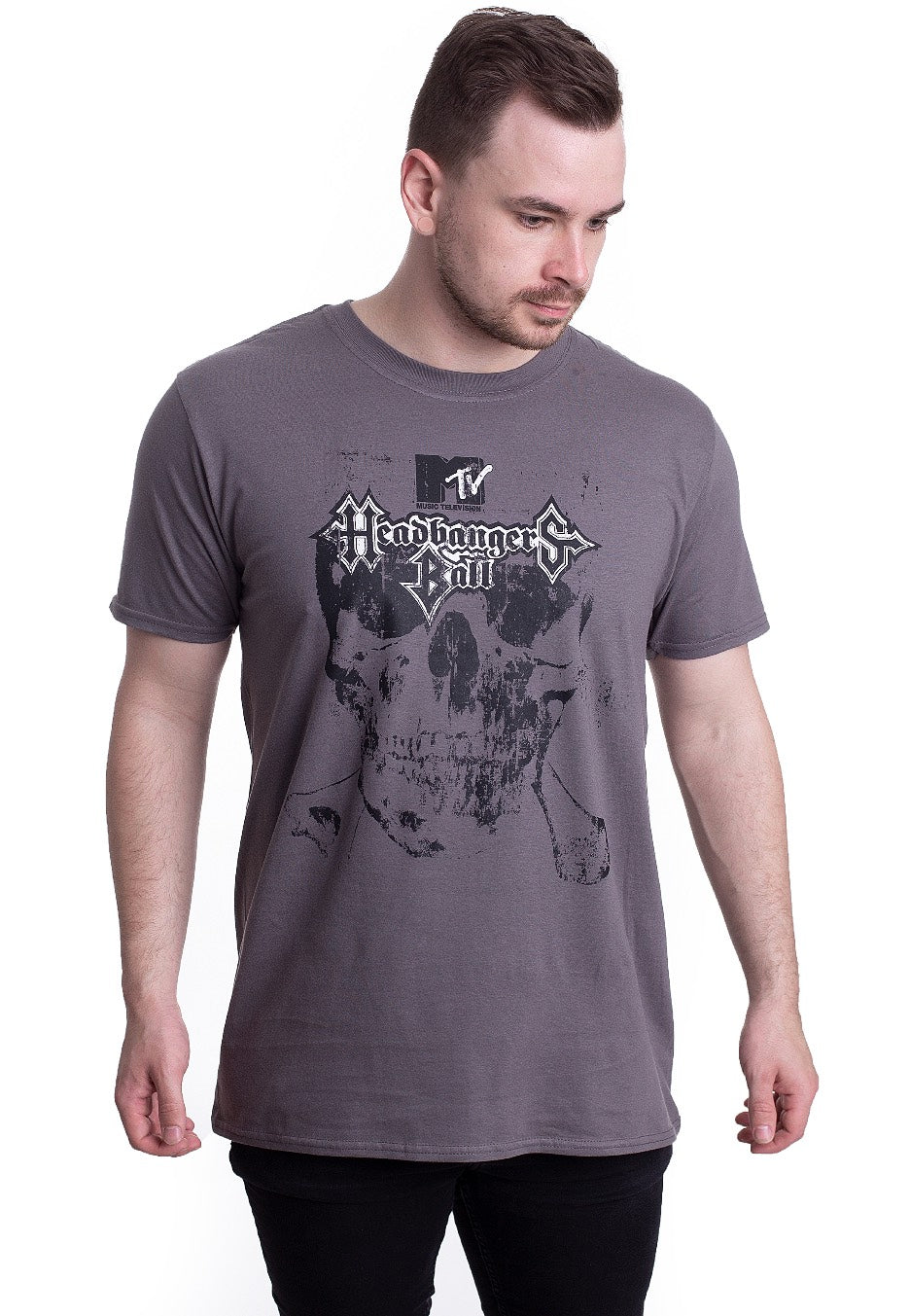 MTV - Headbangers Ball Dark Grey - T-Shirt | Men-Image