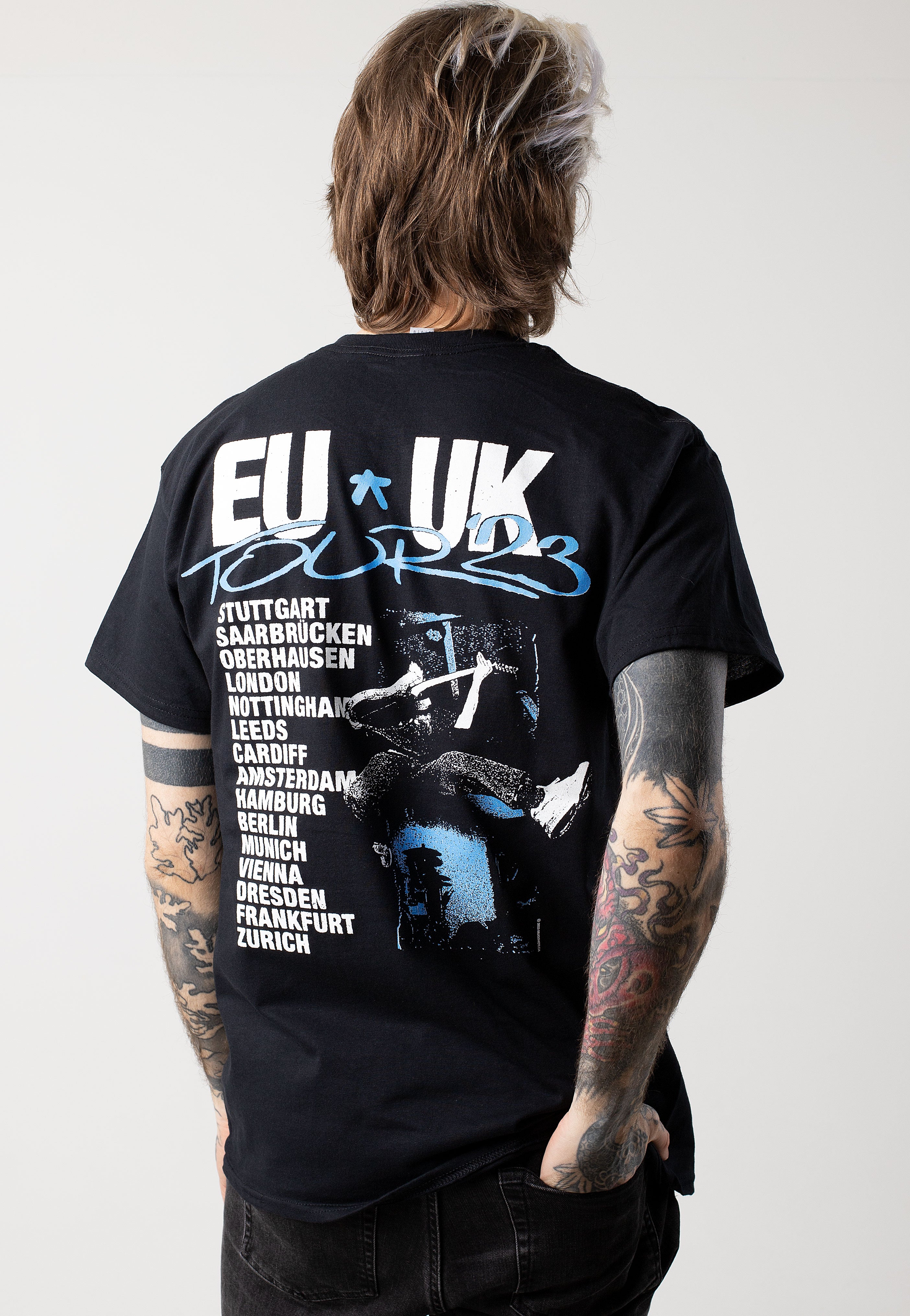 Mugshot - EU UK Tour 23 - T-Shirt | Men-Image