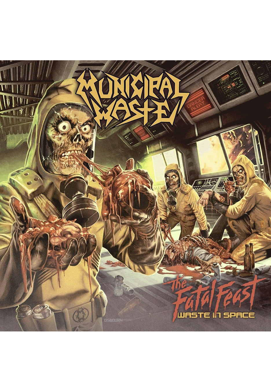 Municipal Waste - The Fatal Feast Orange - Colored MC | Neutral-Image