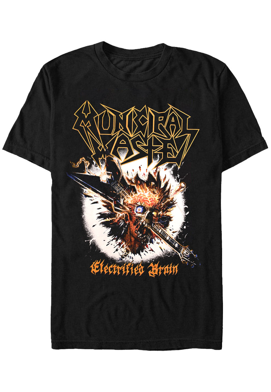 Municipal Waste - Electrified Brain - T-Shirt | Neutral-Image