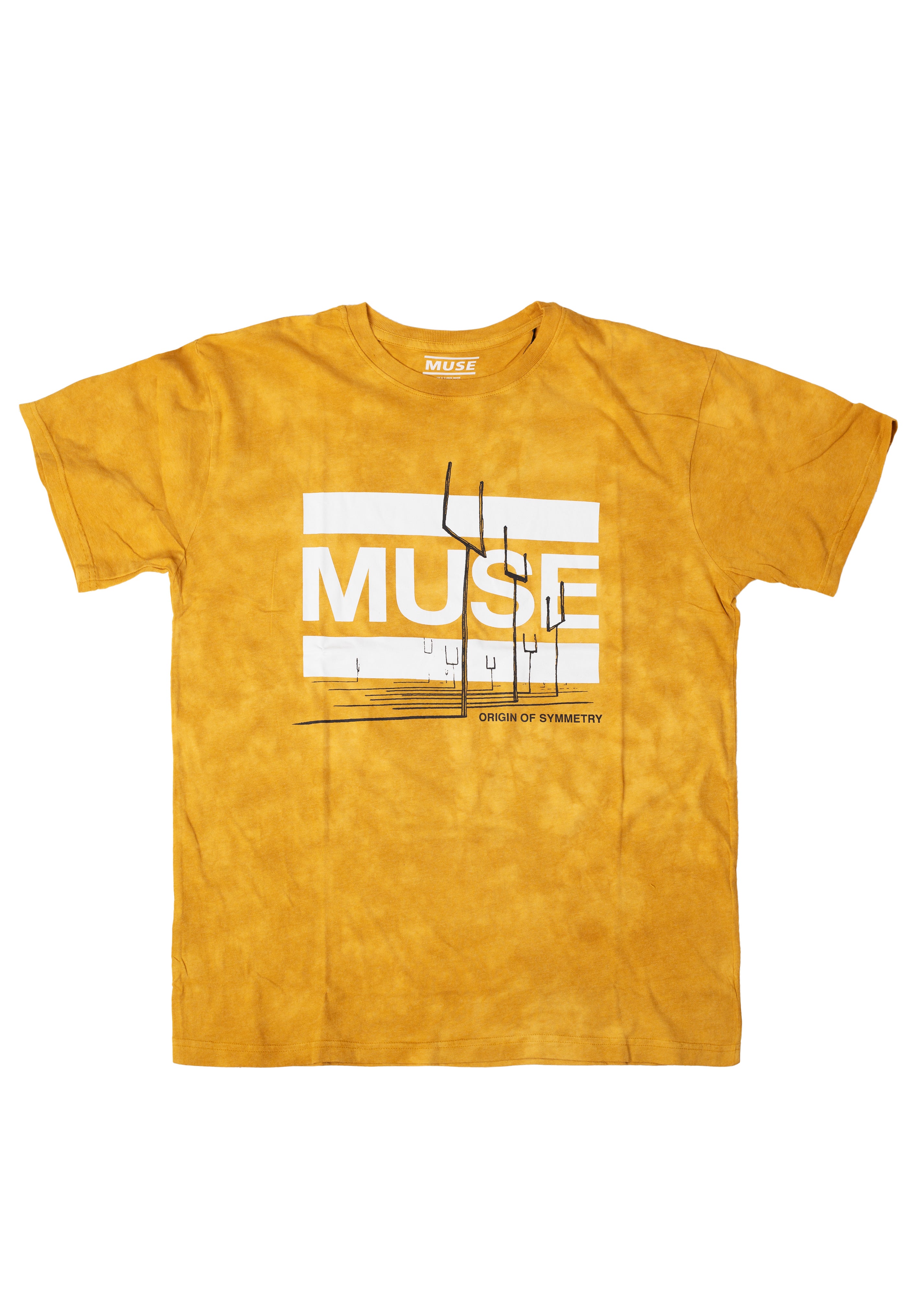 Muse - Origin Of Symmetry Dip-Dye Orange - T-Shirt | Neutral-Image