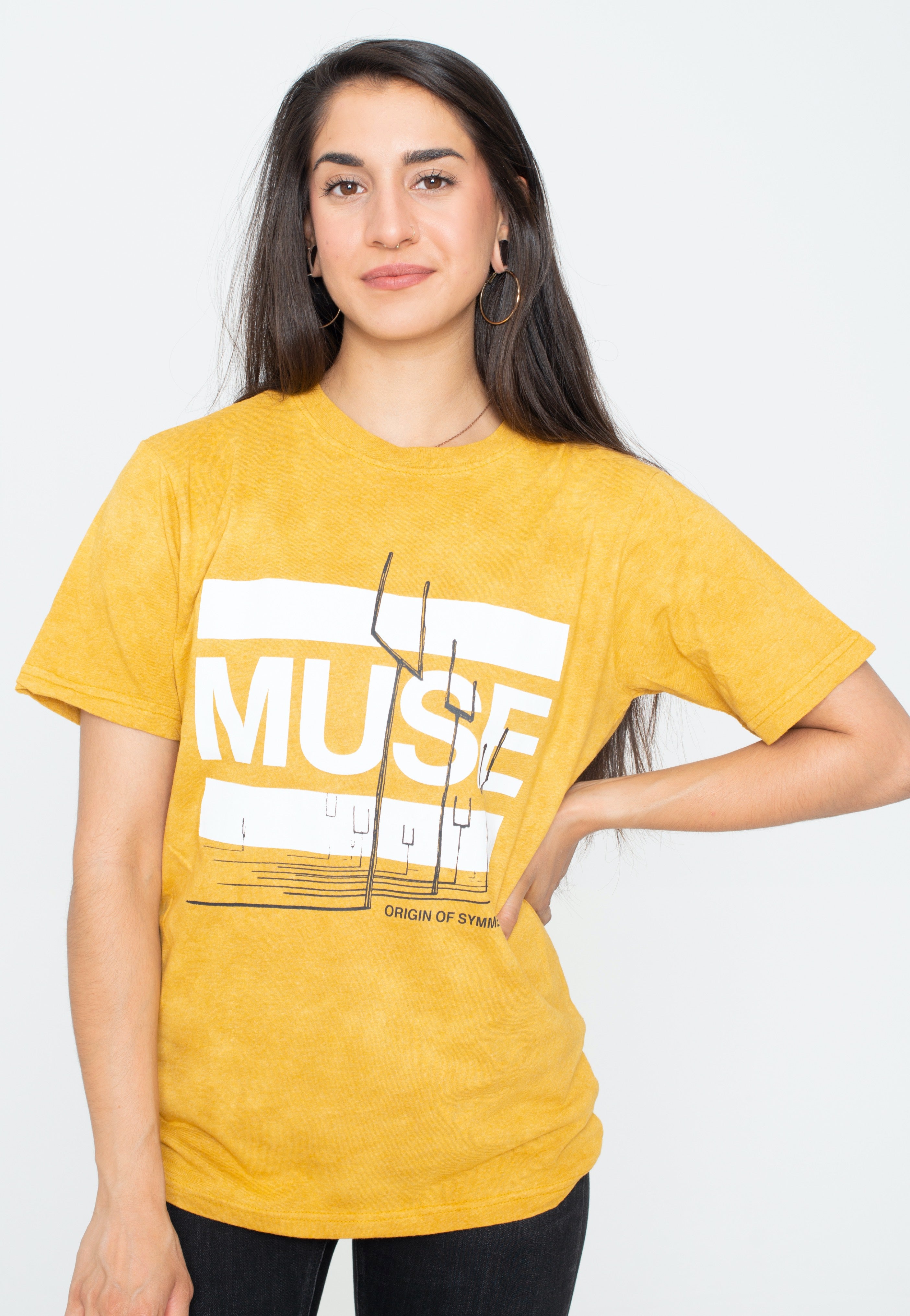 Muse - Origin Of Symmetry Dip-Dye Orange - T-Shirt | Women-Image