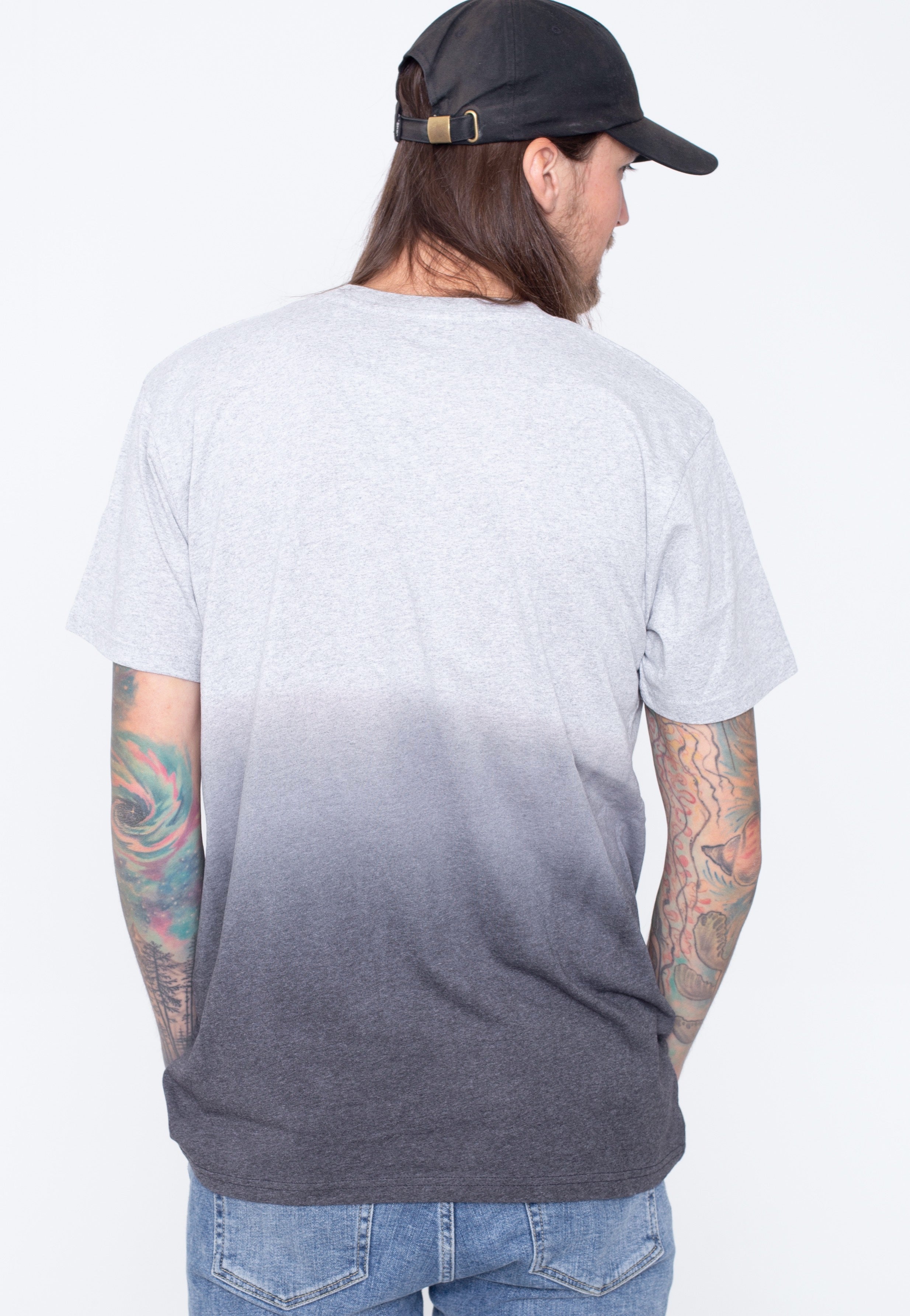 Muse - Logo Dip-Dye Grey - T-Shirt | Men-Image