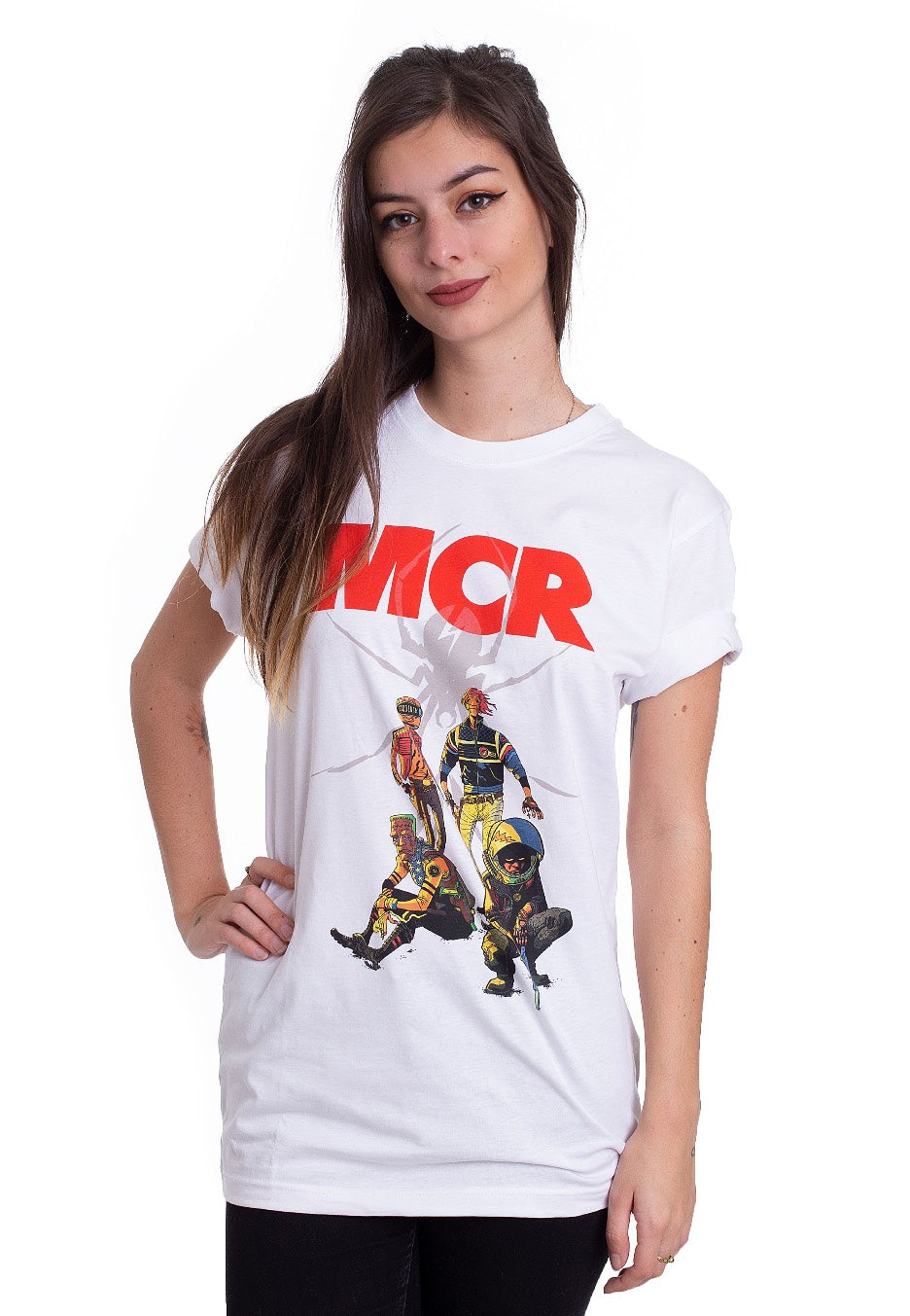 My Chemical Romance - Killjoys Pinup White - T-Shirt | Women-Image