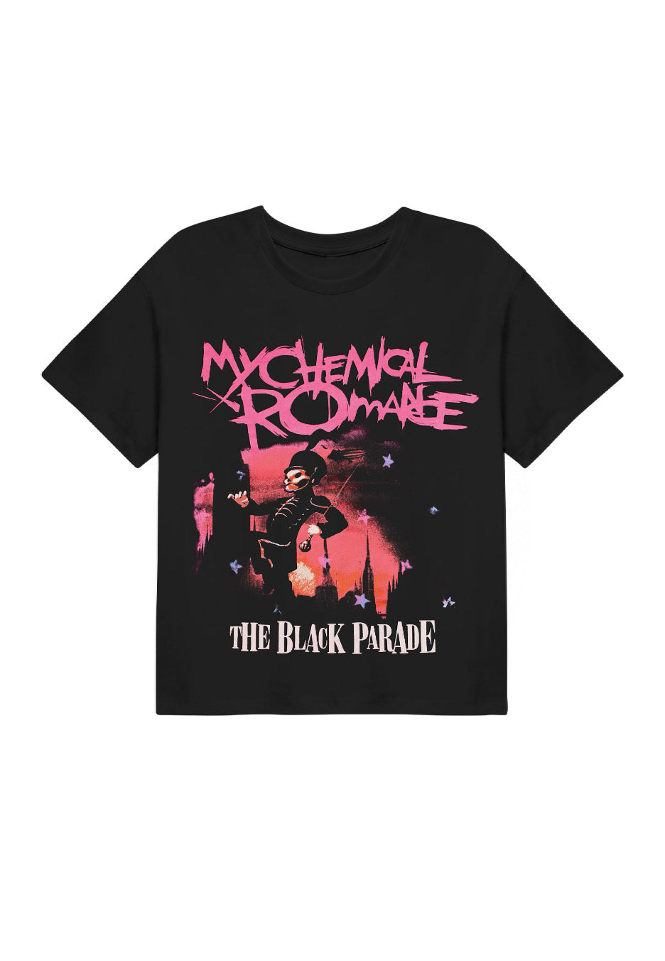 My Chemical Romance - March Cropped - T-Shirt | Neutral-Image