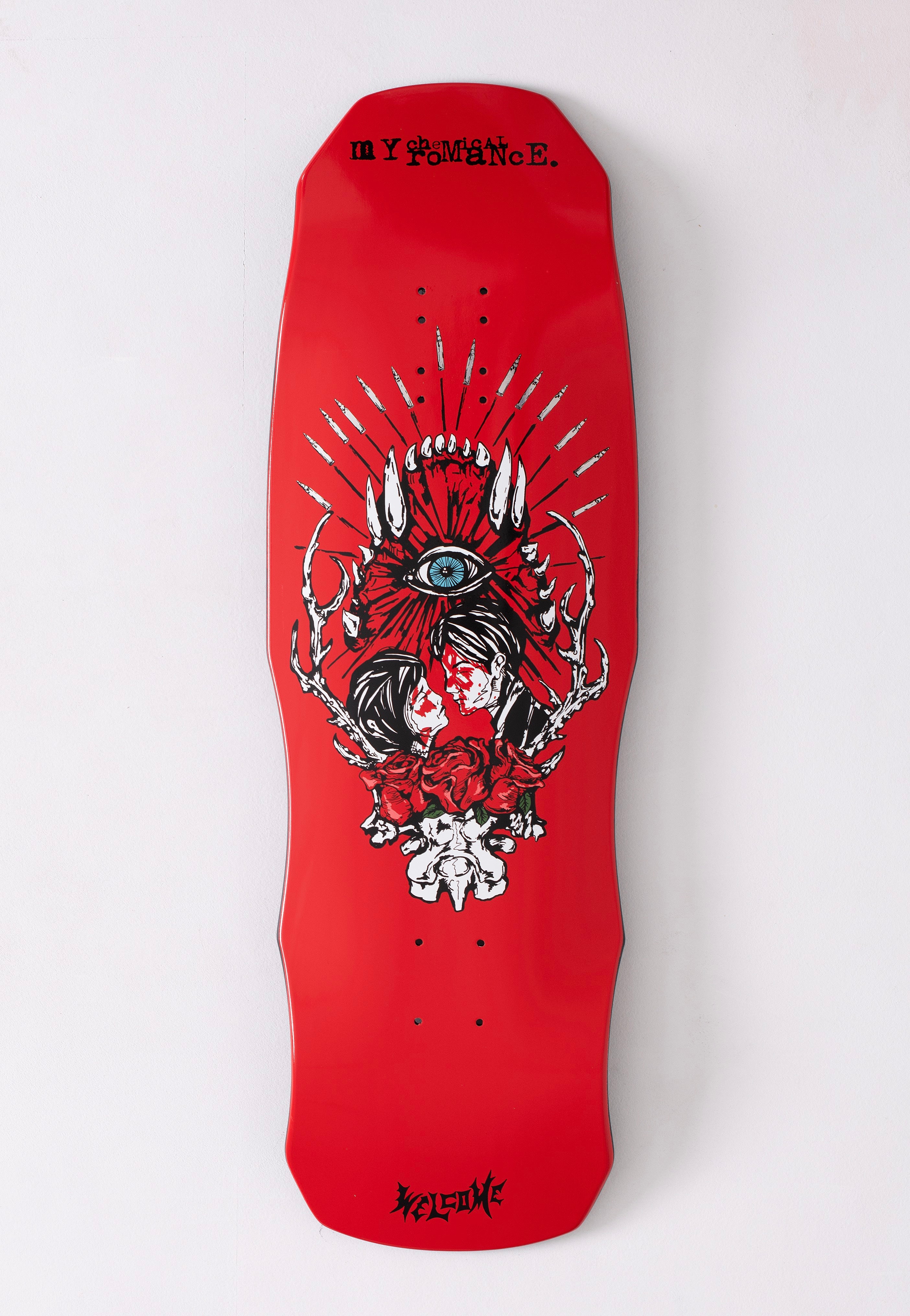 My Chemical Romance x Welcome - Three Cheers For Sweet Revenge - Skate Deck | Neutral-Image