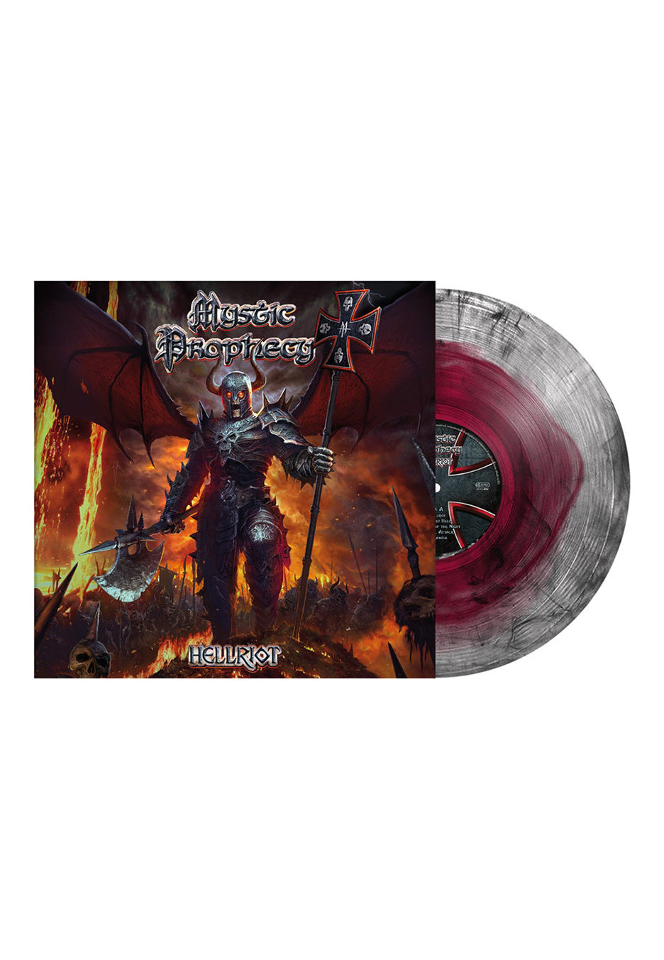 Mystic Prophecy - Hellriot Black Smoke Red Yolk - Colored Vinyl | Neutral-Image