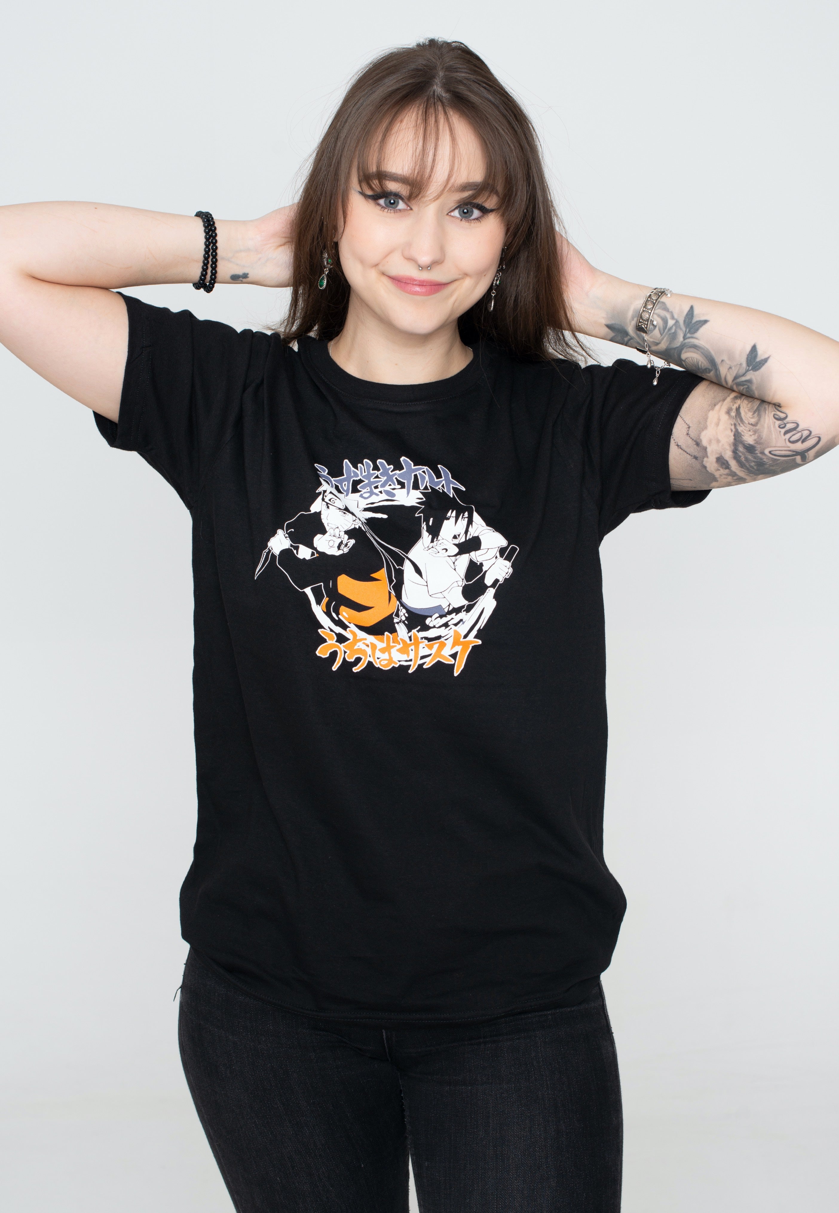 Naruto - Naruto & Sasuke - T-Shirt | Women-Image