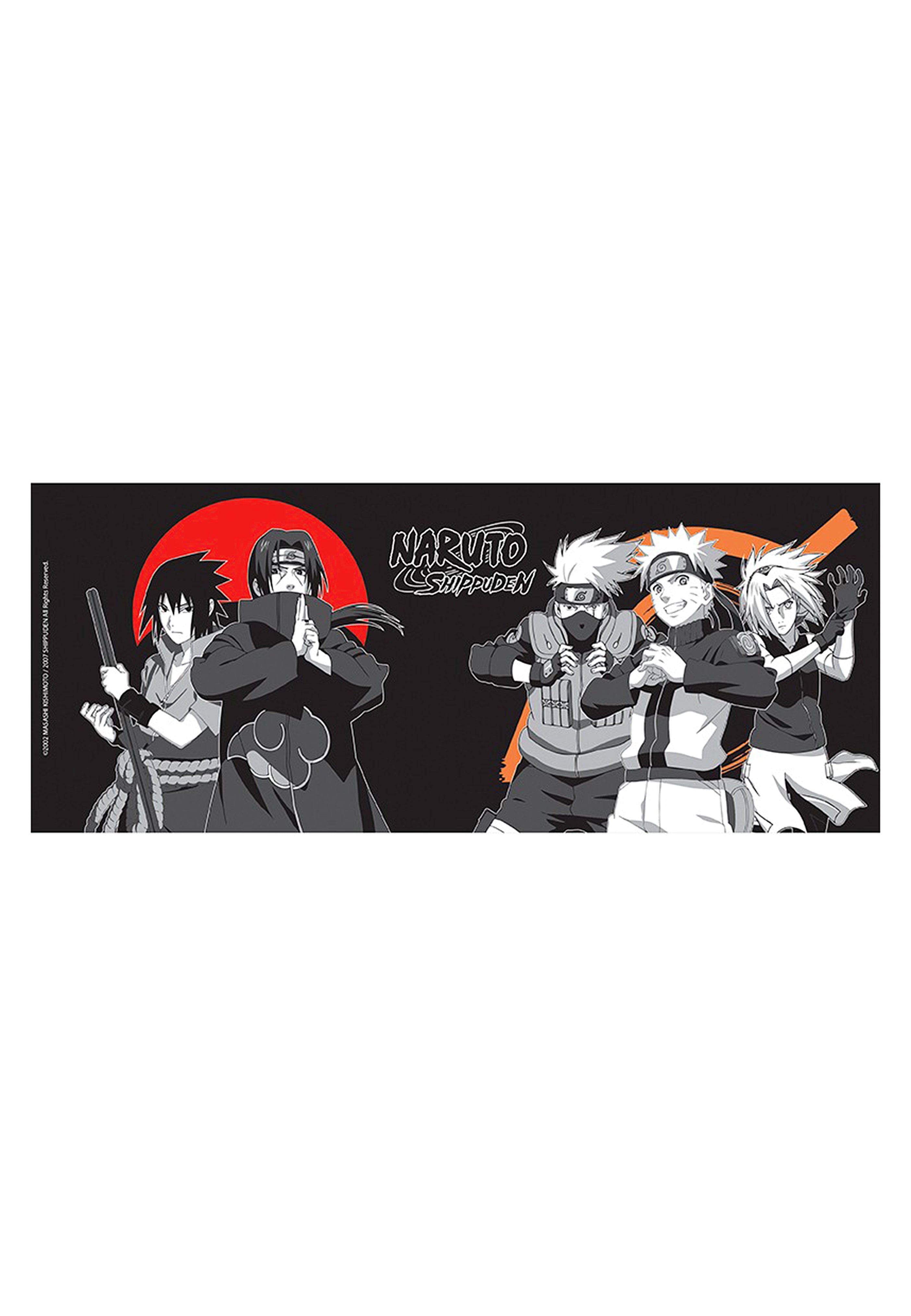 Naruto - Group Black & White Maxi - Mug | Neutral-Image