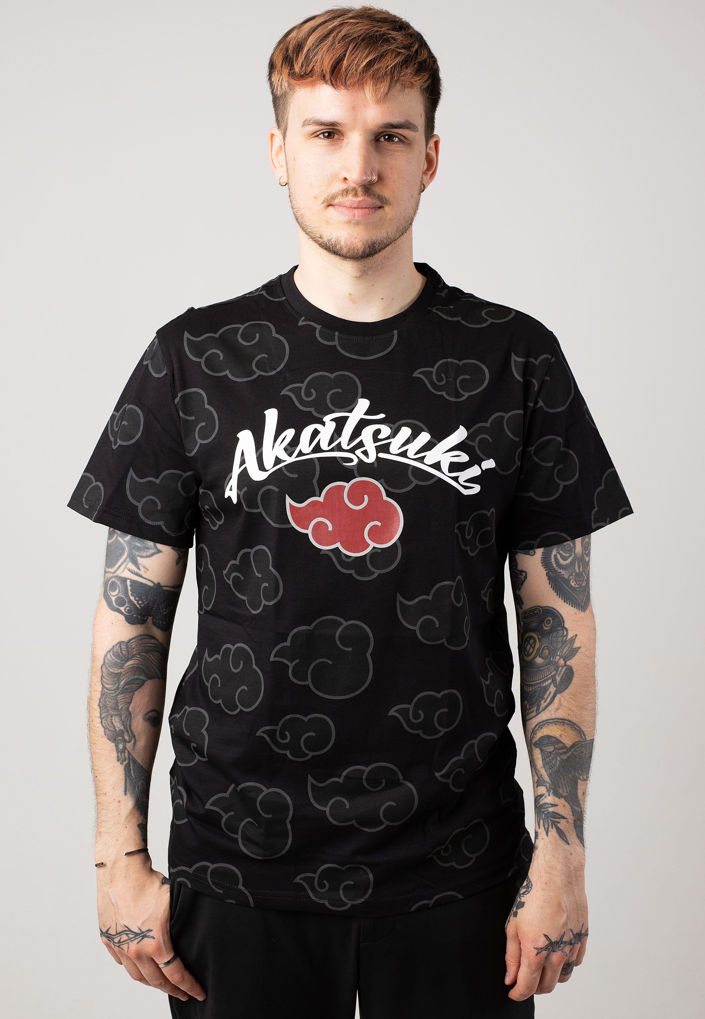 Naruto - Akatsuki Allover - T-Shirt | Men-Image