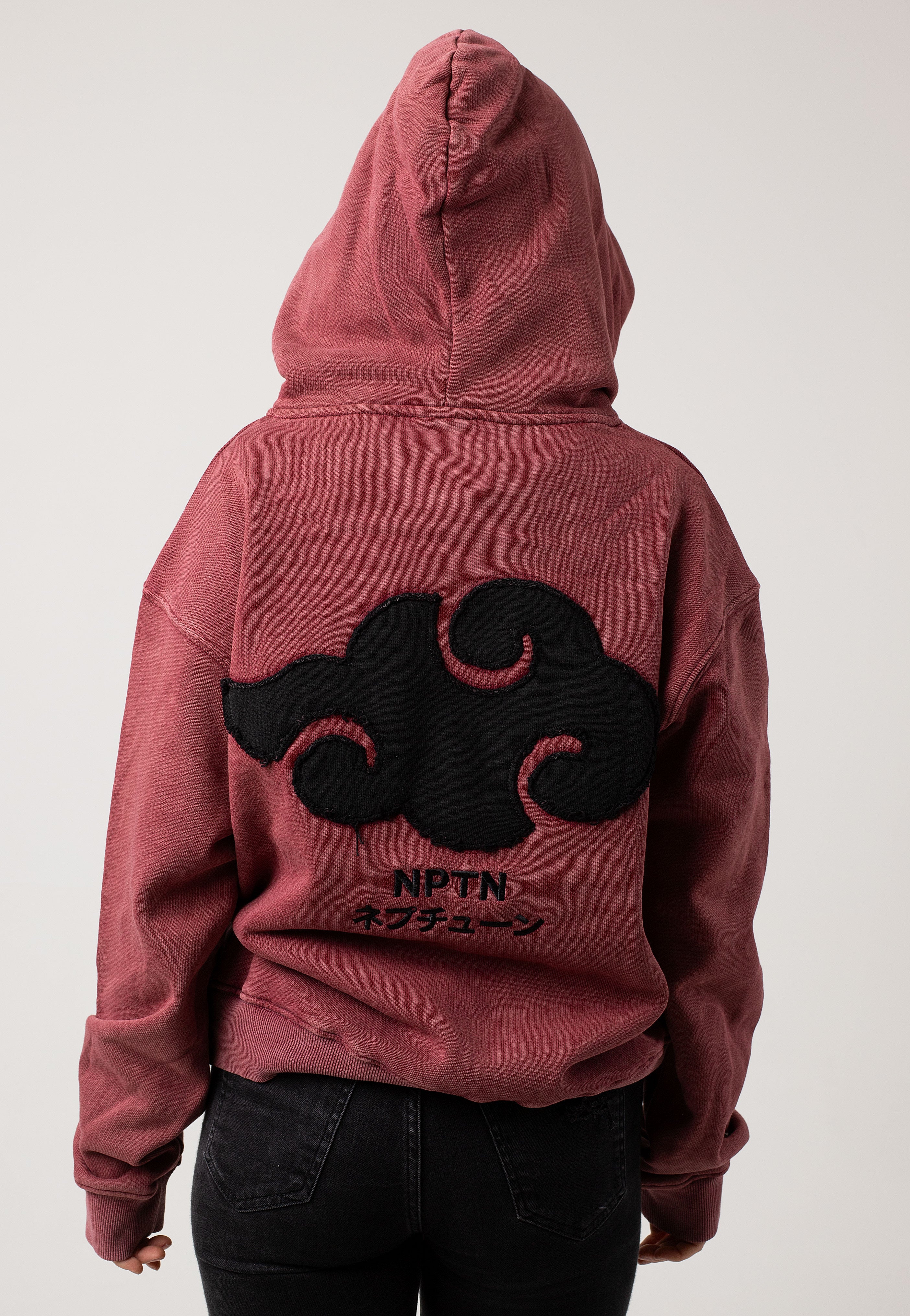 Naruto - Akatsuki Red - Hoodie | Women-Image