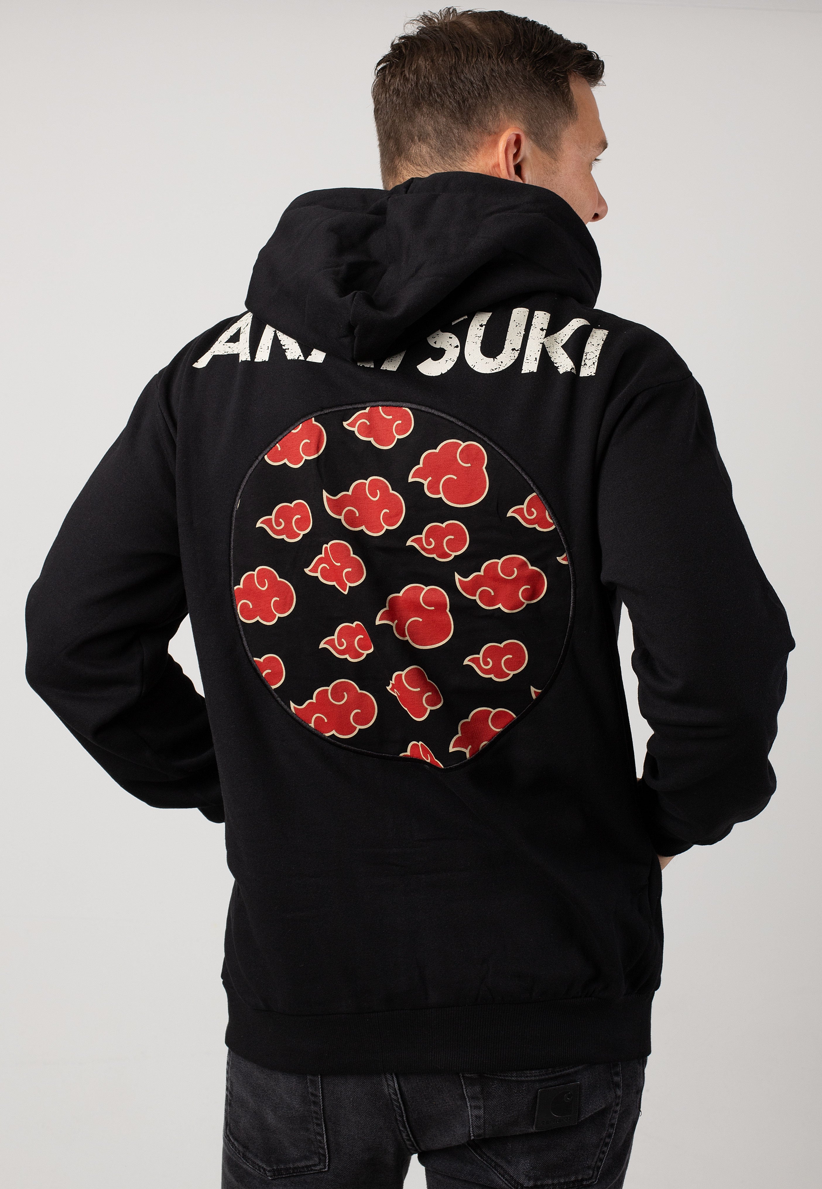 Naruto - Akatsuki Symbols - Zipper | Men-Image