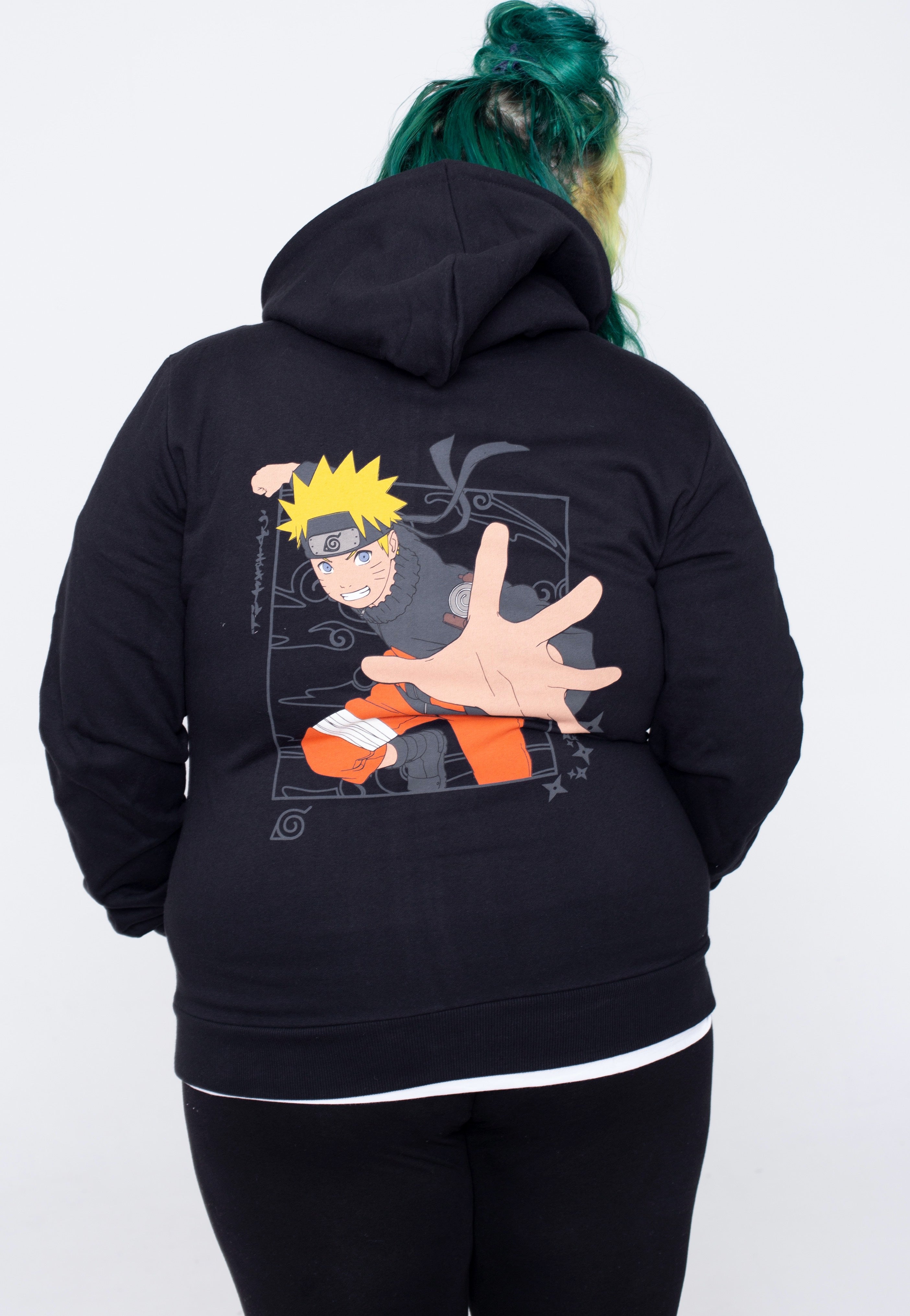 Naruto - Attack Backprint - Zipper | Women-Image