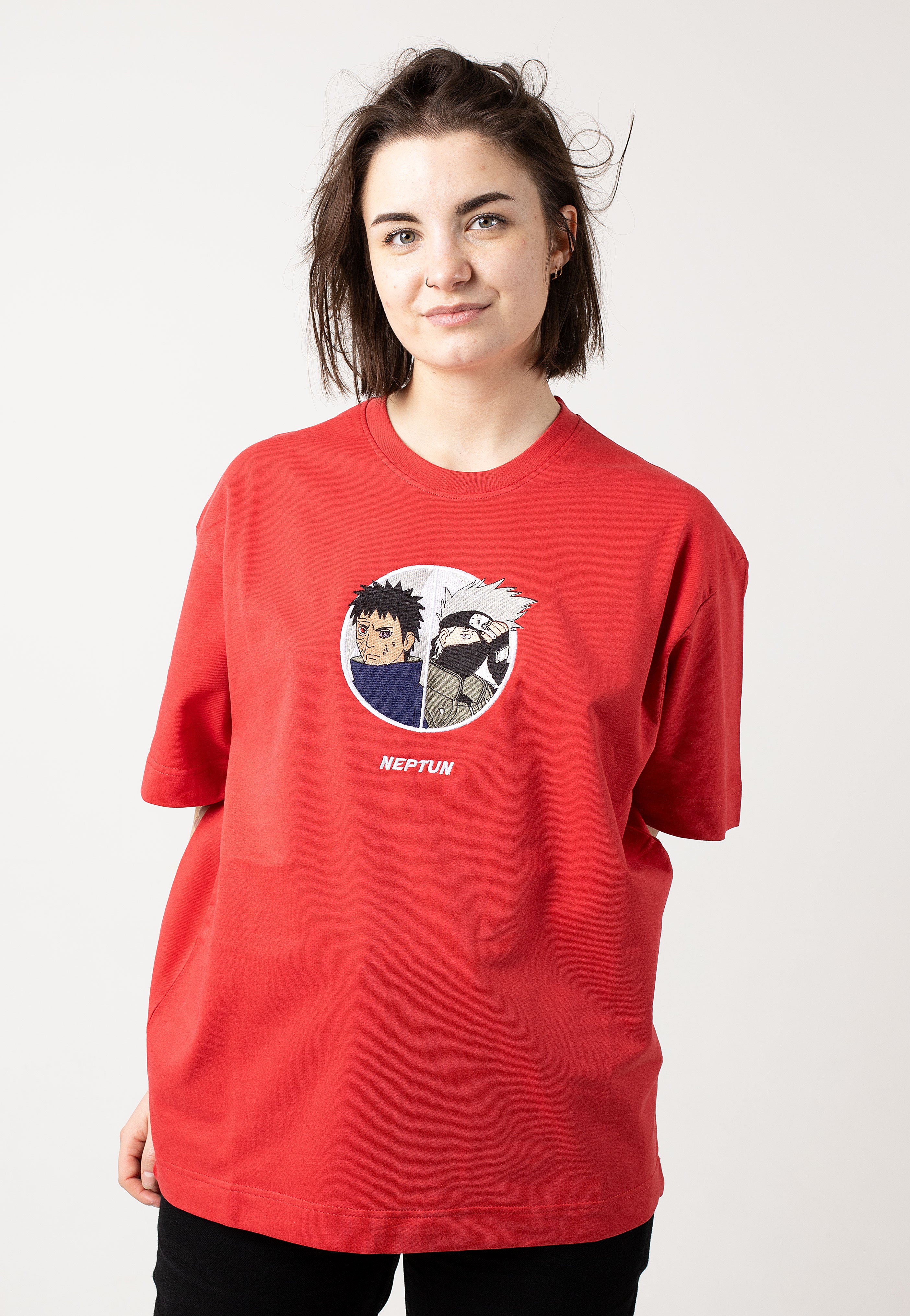 Naruto - Kakashi & Obito Red - T-Shirt | Women-Image