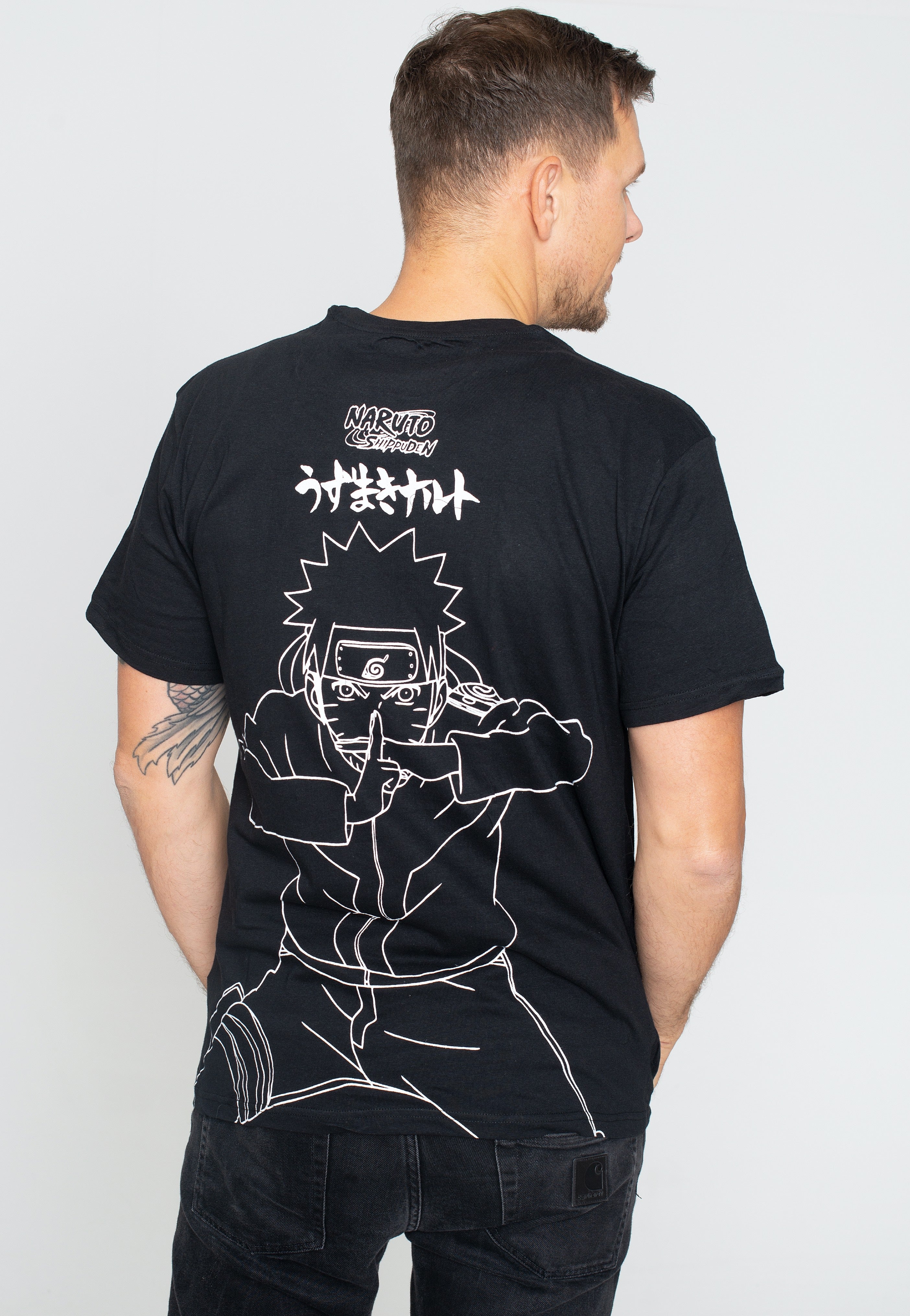 Naruto - Line Art - T-Shirt | Men-Image